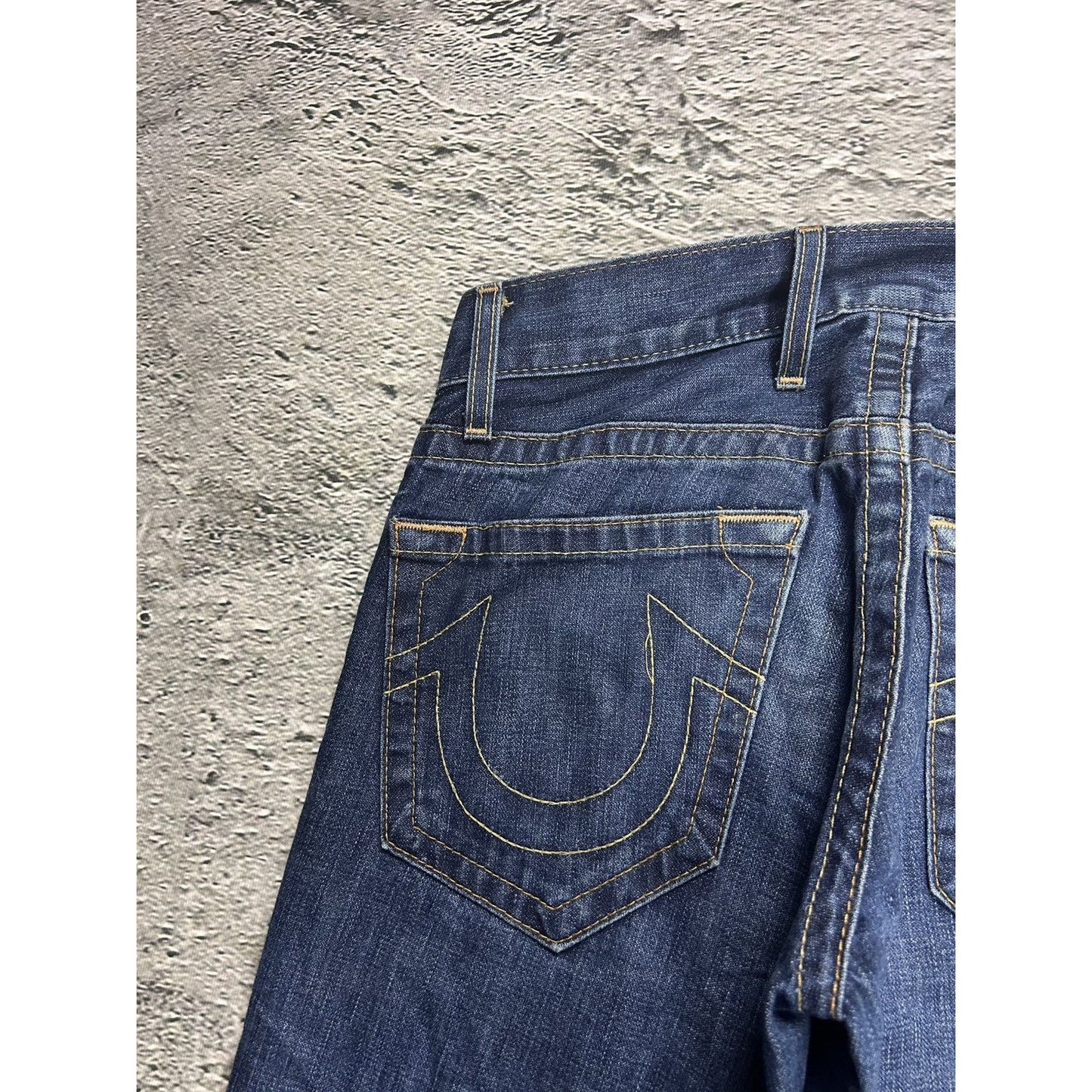 True Religion vintage navy blue jeans bootcut