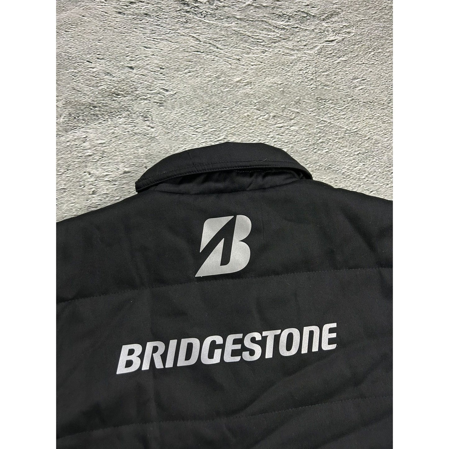 Bridgestone Multipocket vest black vintage reflective