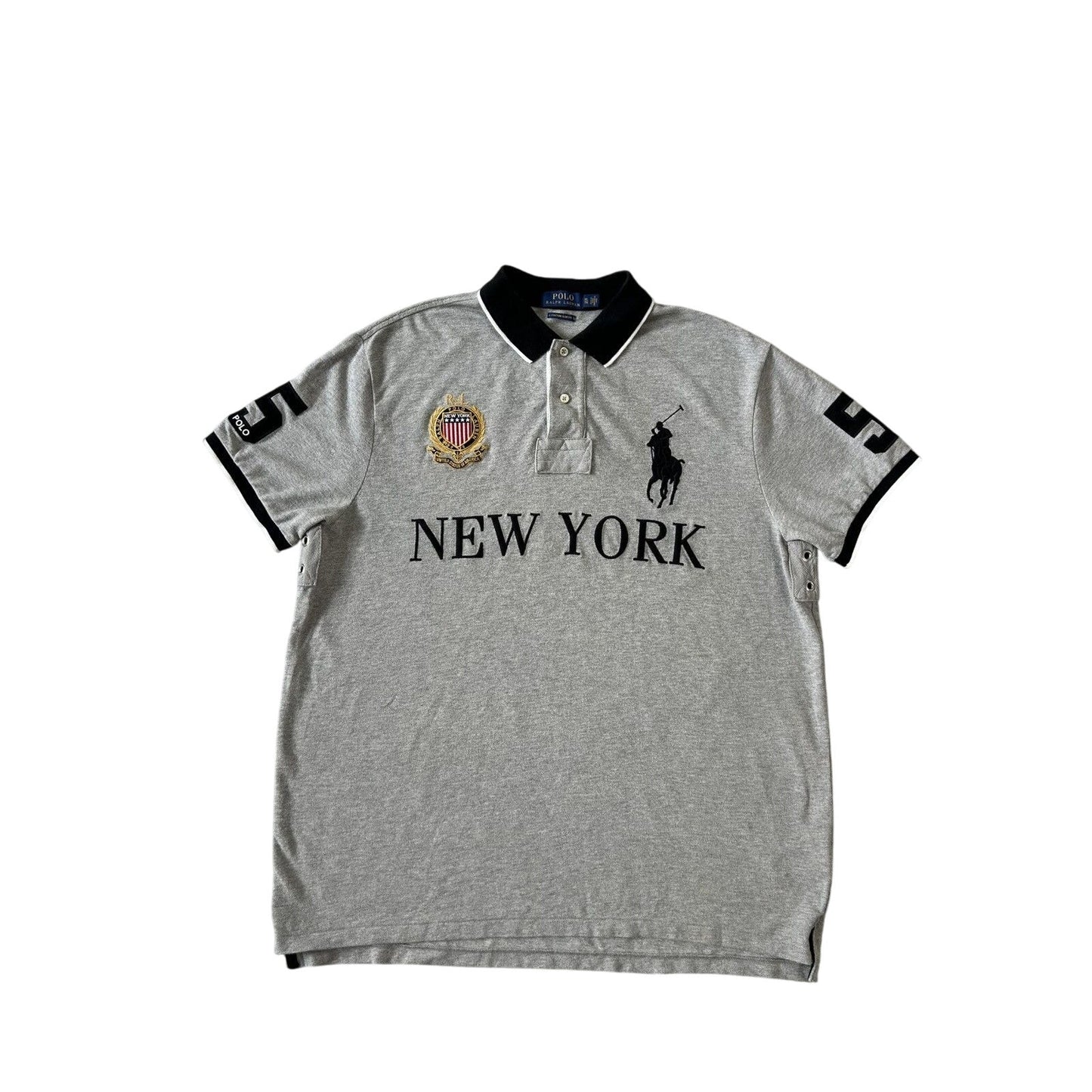 Chief Kerf Polo Ralph Lauren New York grey Polo T-shirt