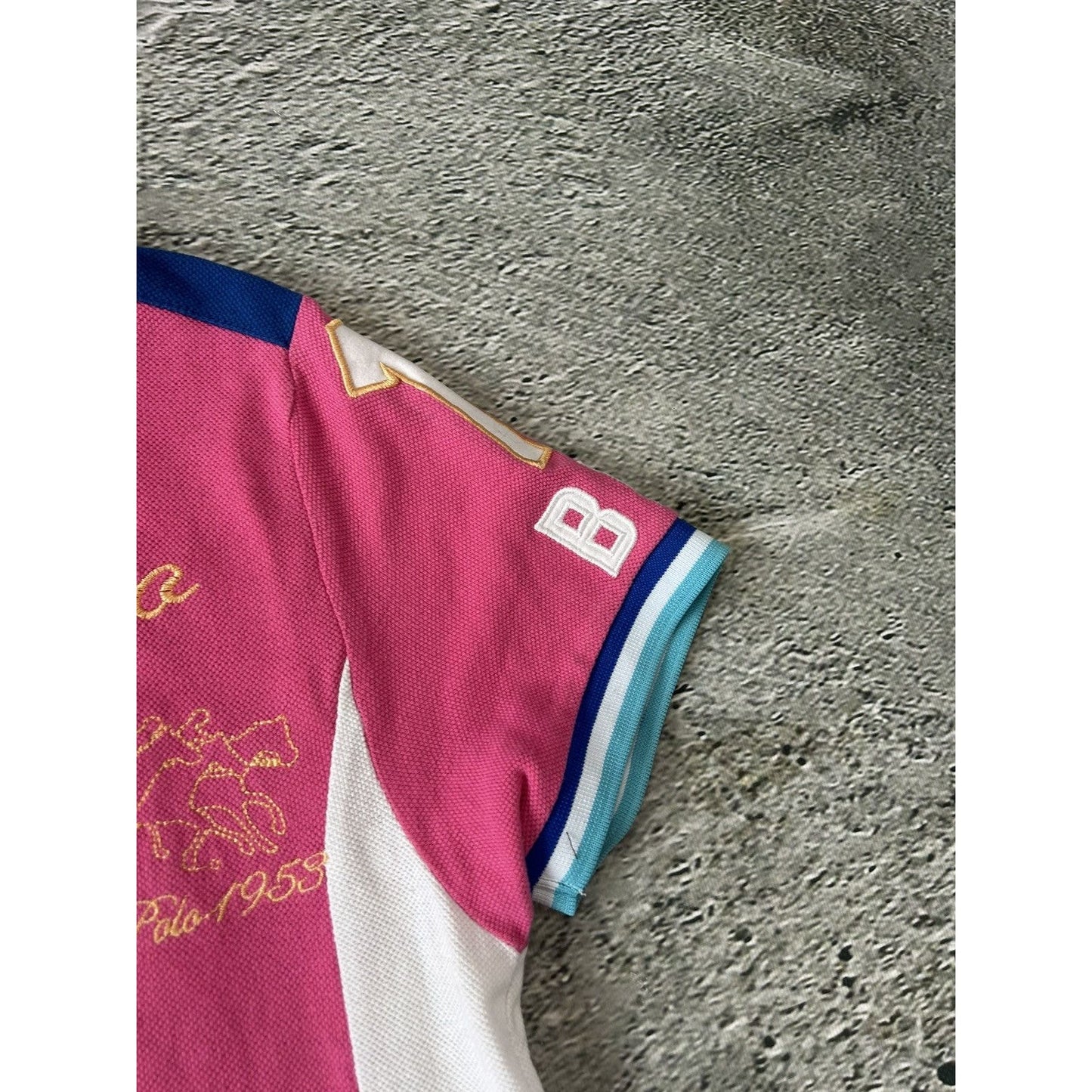 Chief Keef Polo vintage Brazil pink Geografical Norway
