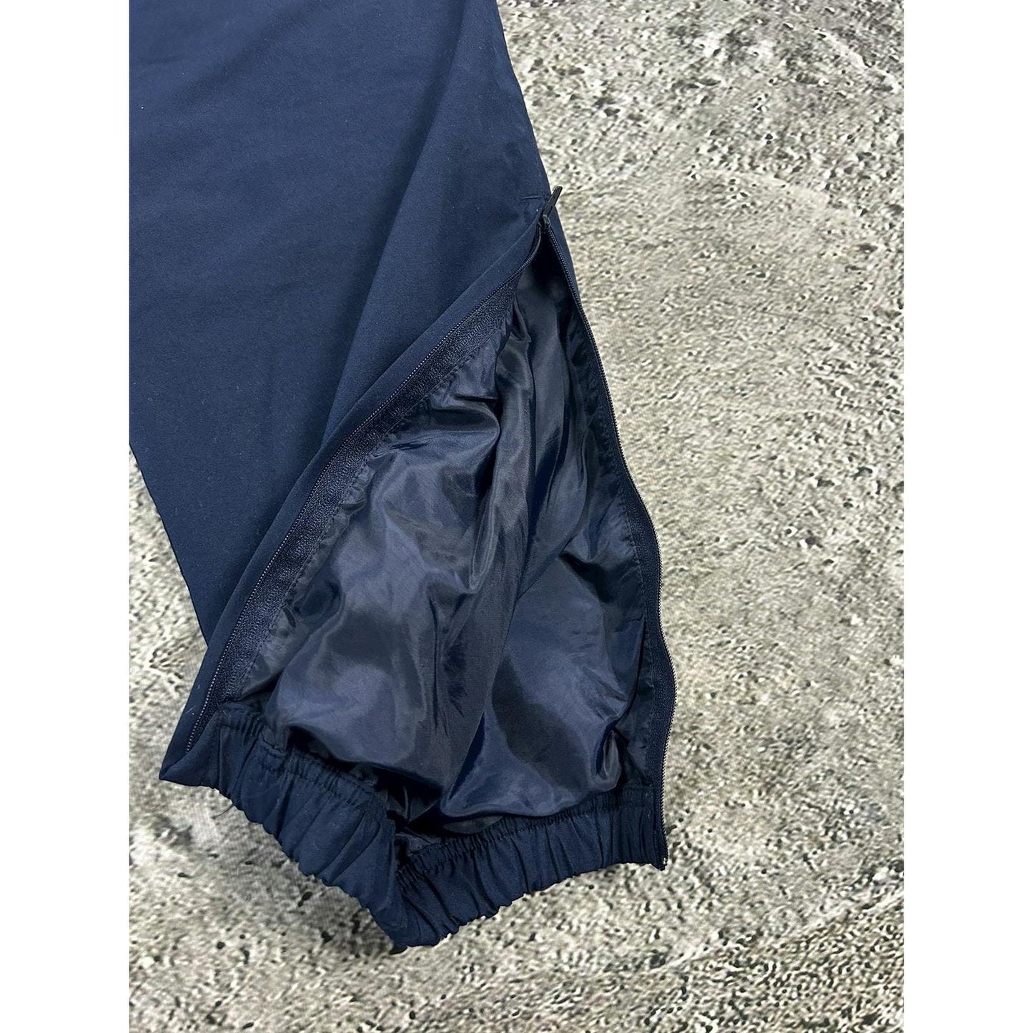 Adidas vintage navy blue track pants small logo 2000s