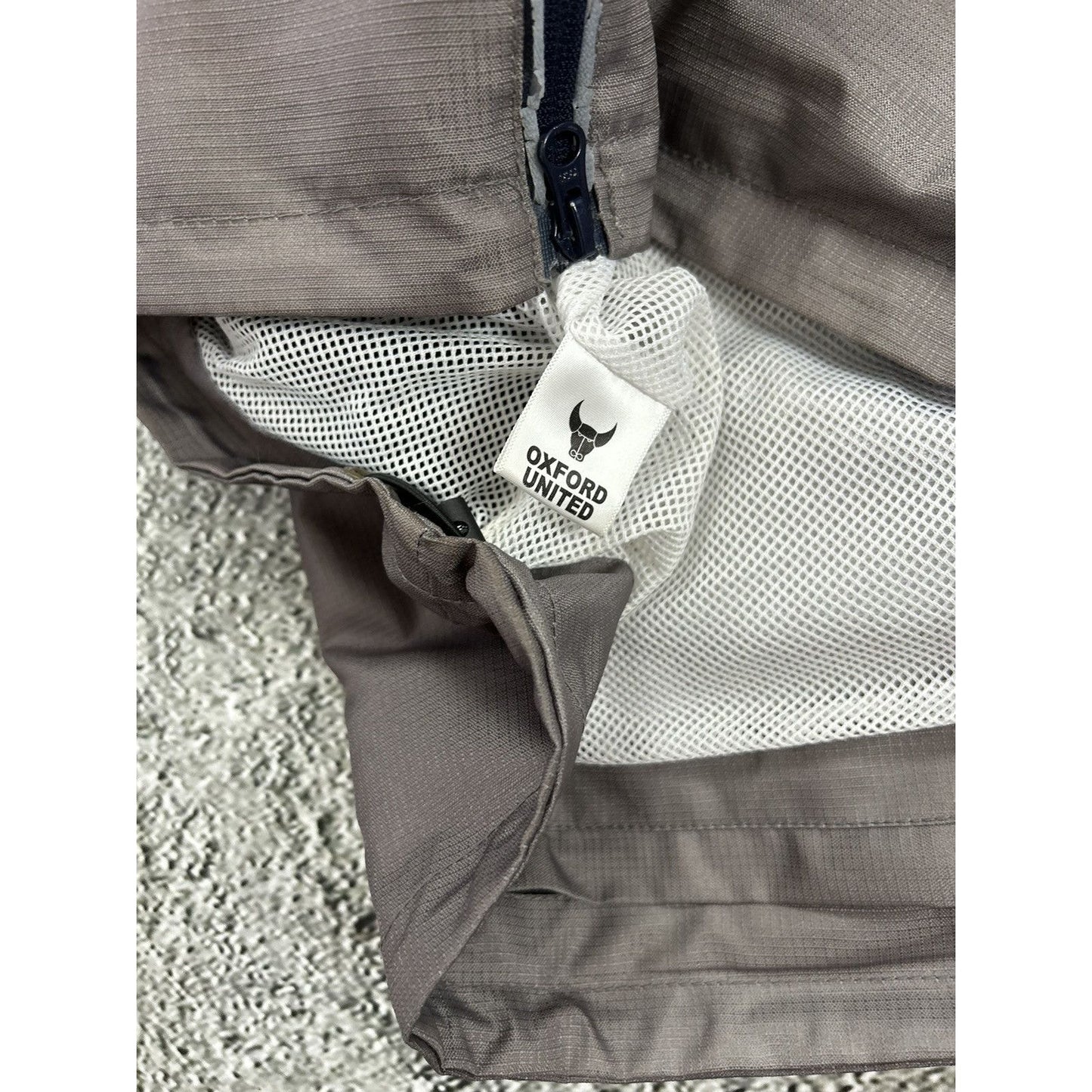 Oxford United Starter vintage track jacket brown