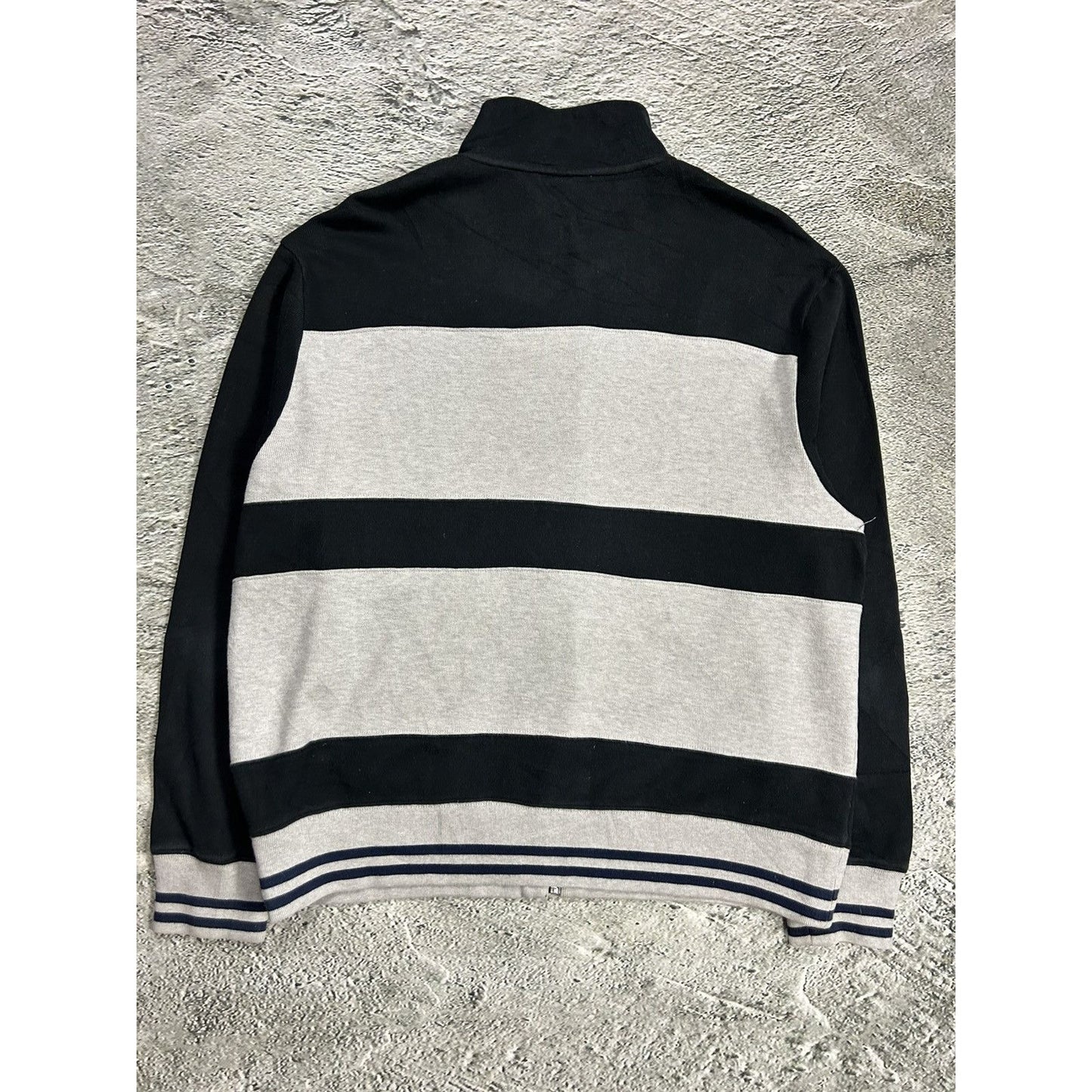 90s Yves Saint Laurent vintage zip sweatshirt big YSL logo