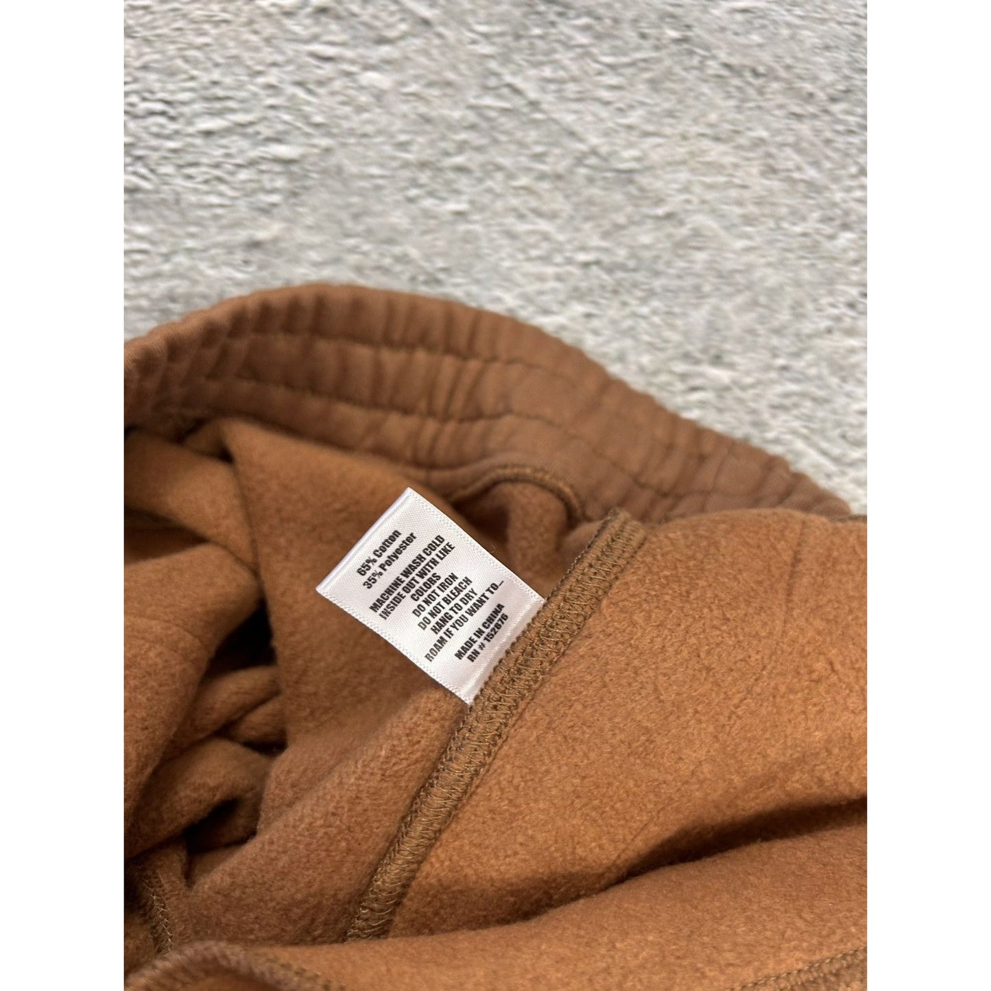 Pleasures Backbone Sweatpants Brown