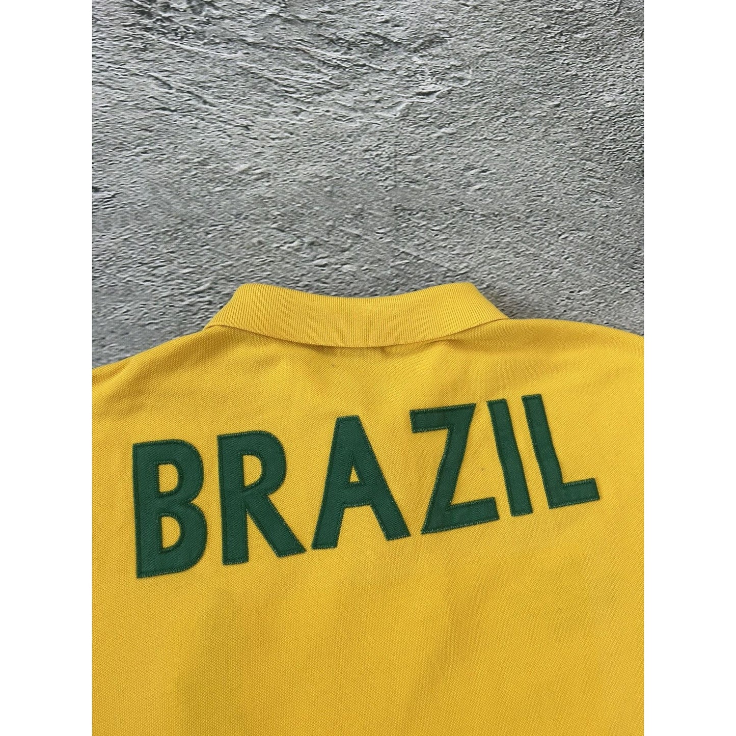 Chief Keef Polo Ralph Lauren vintage Brazil big pony yellow