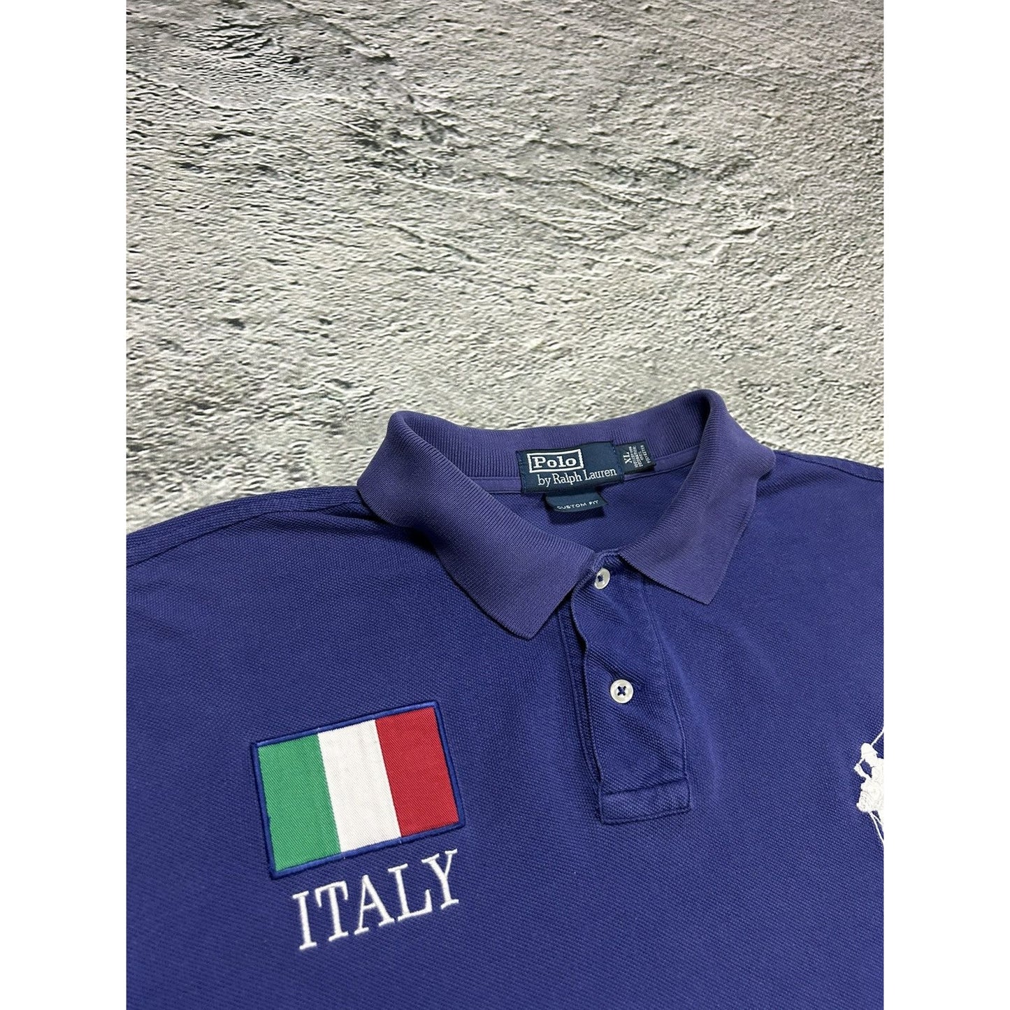 Chief Keef Polo Ralph Lauren Italy T-shirt vintage blue