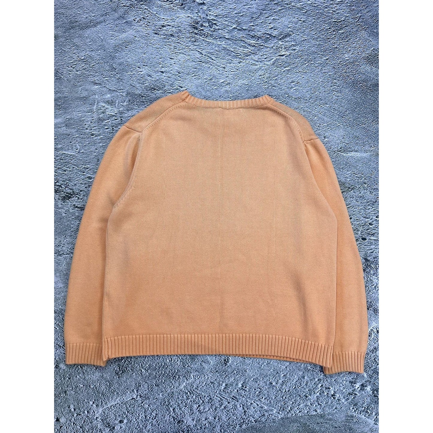 YSL Orange sweater vintage Yves Saint Laurent