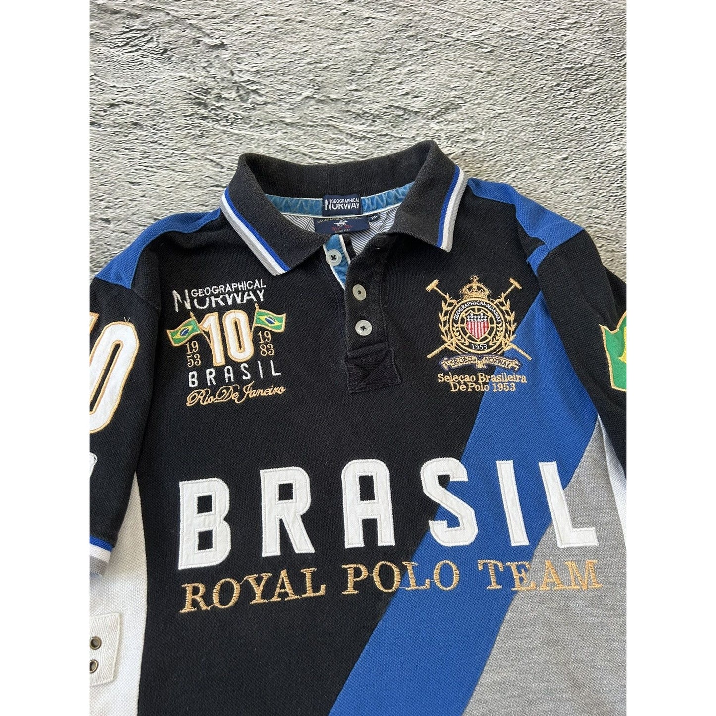 Chief Keef Polo Brazil Geografical Norway blue black