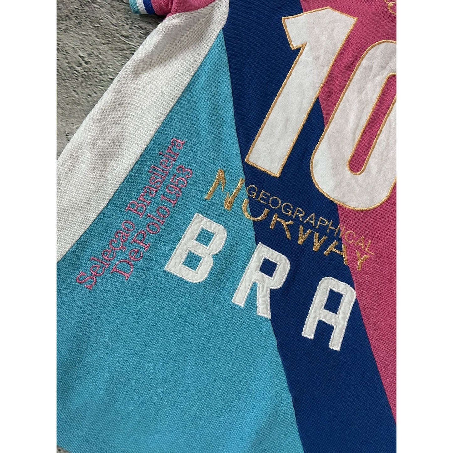 Chief Keef Polo vintage Brazil pink Geografical Norway
