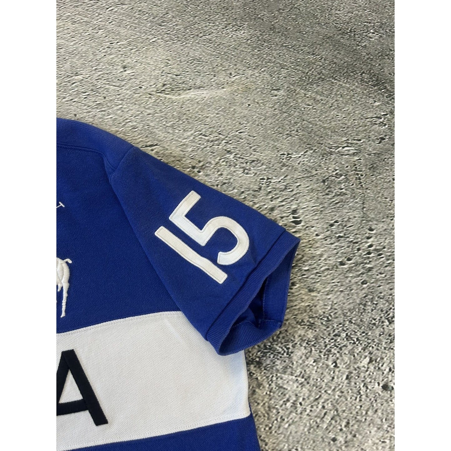 Chief Keef Polo Ralph Lauren Italia vintage blue polo shirt