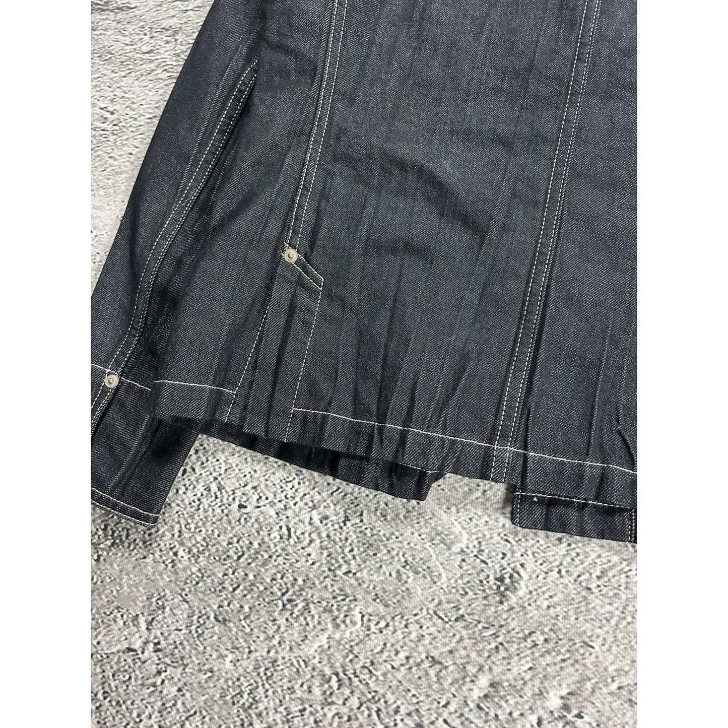 Issey Miyake Fete denim jacket pleated vintage made in Japan