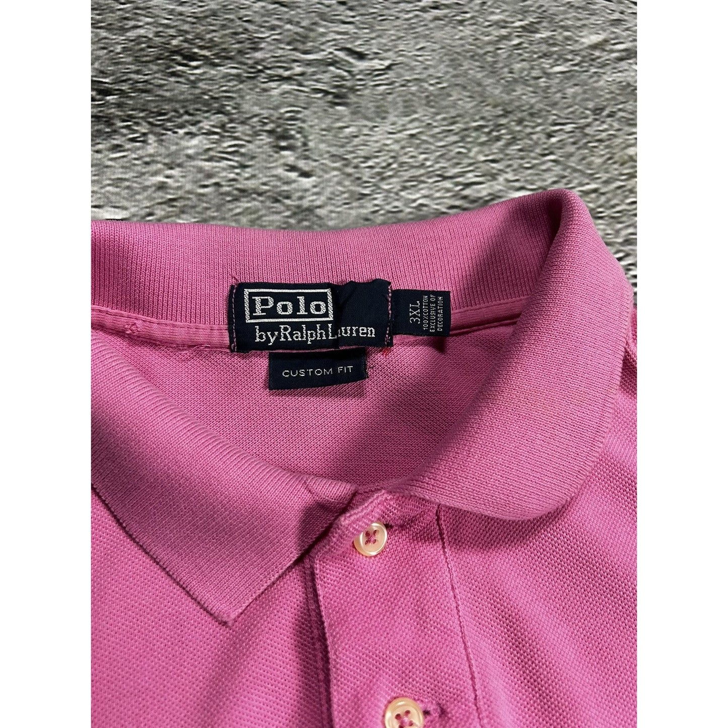 Polo Ralph Lauren vintage pink polo T-shirt big pony