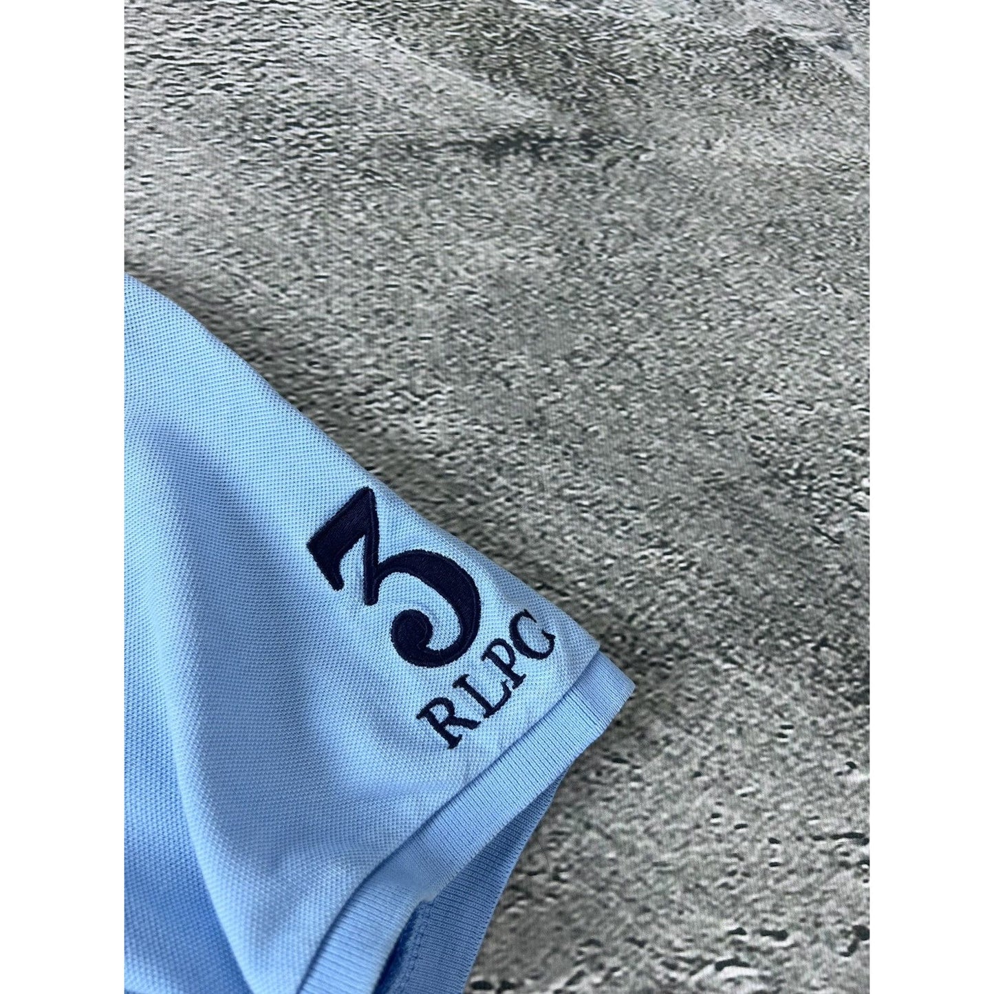 Chief Keef Polo Ralph Lauren T-shirt vintage baby blue white