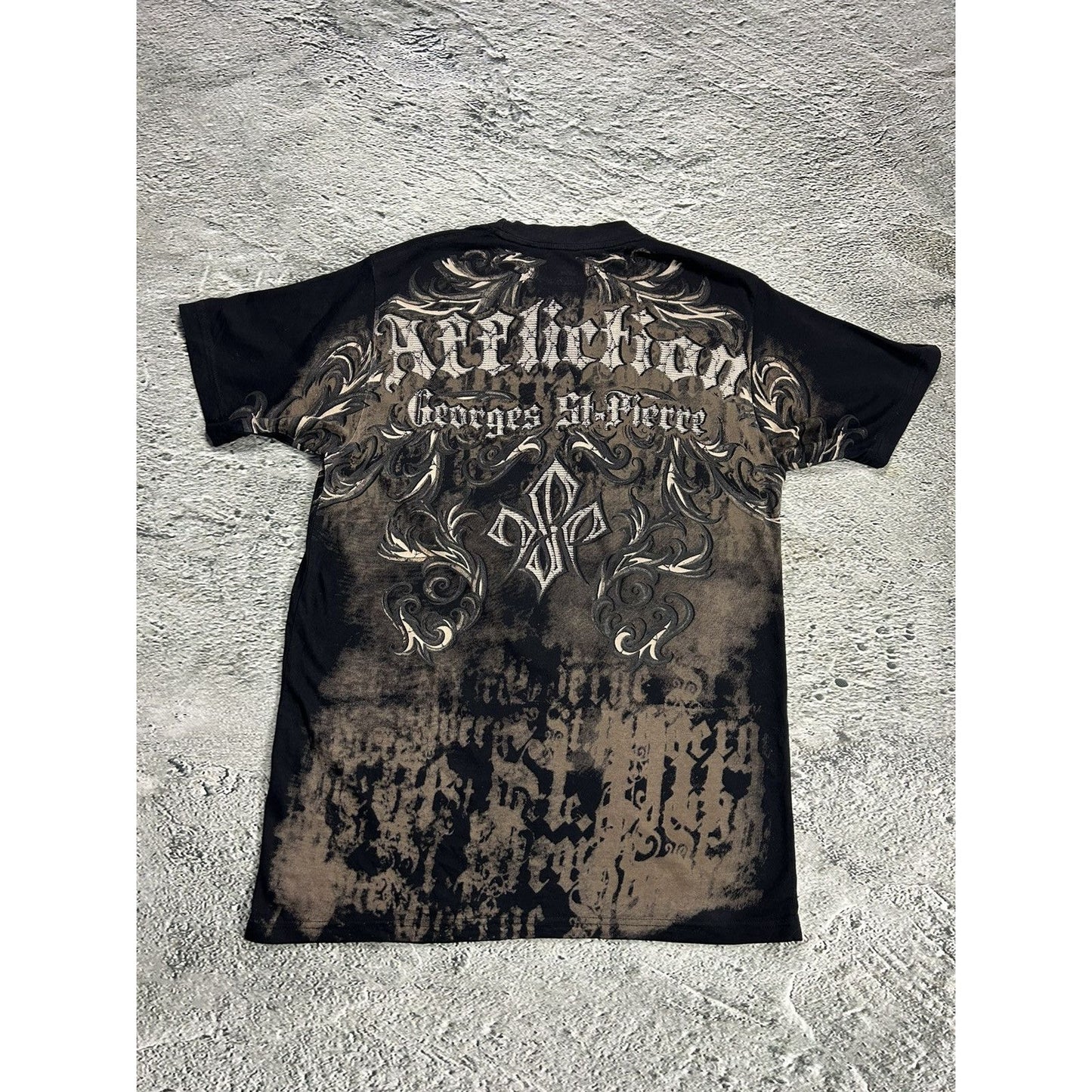 Affliction Vintage black T-shirt Y2K