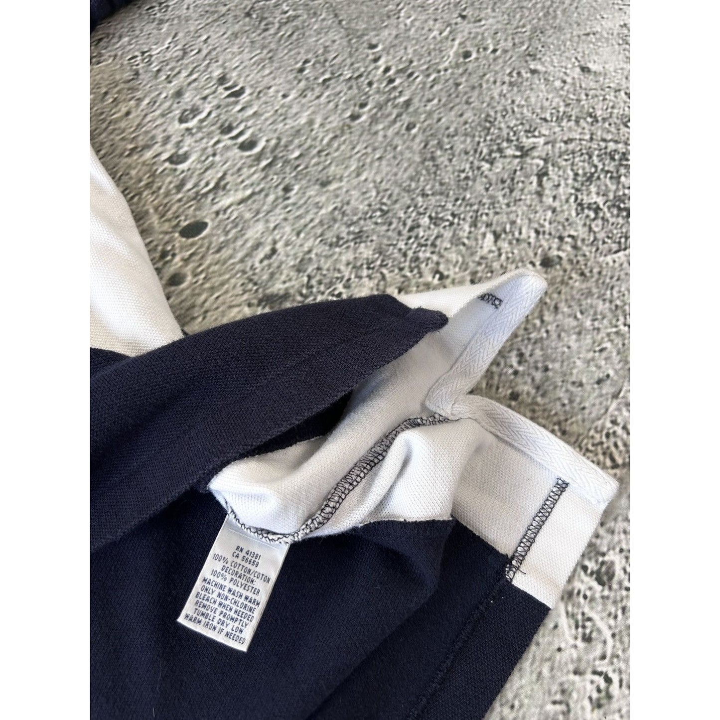 Chief Keef Polo Ralph Lauren USA vintage shirt navy blue