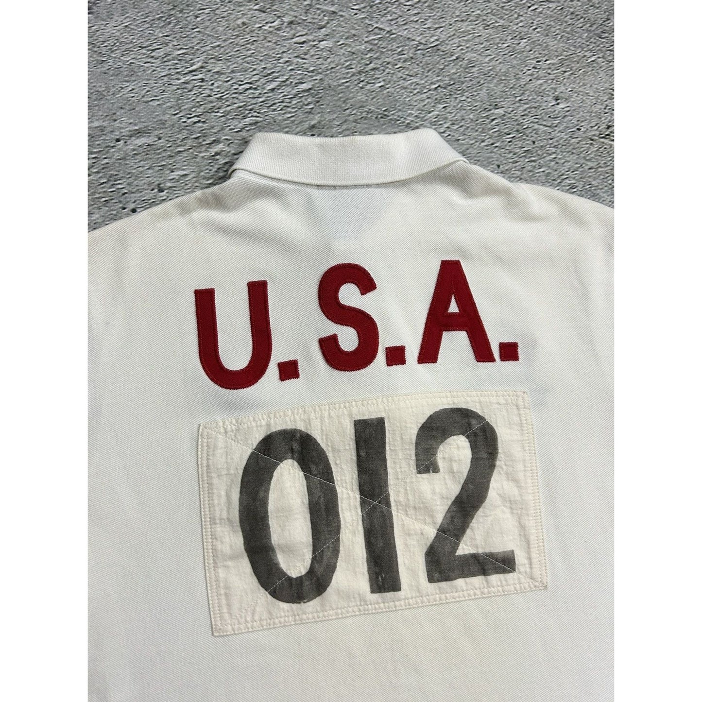 Chief Keef Polo Ralph Lauren USA big pony white shirt