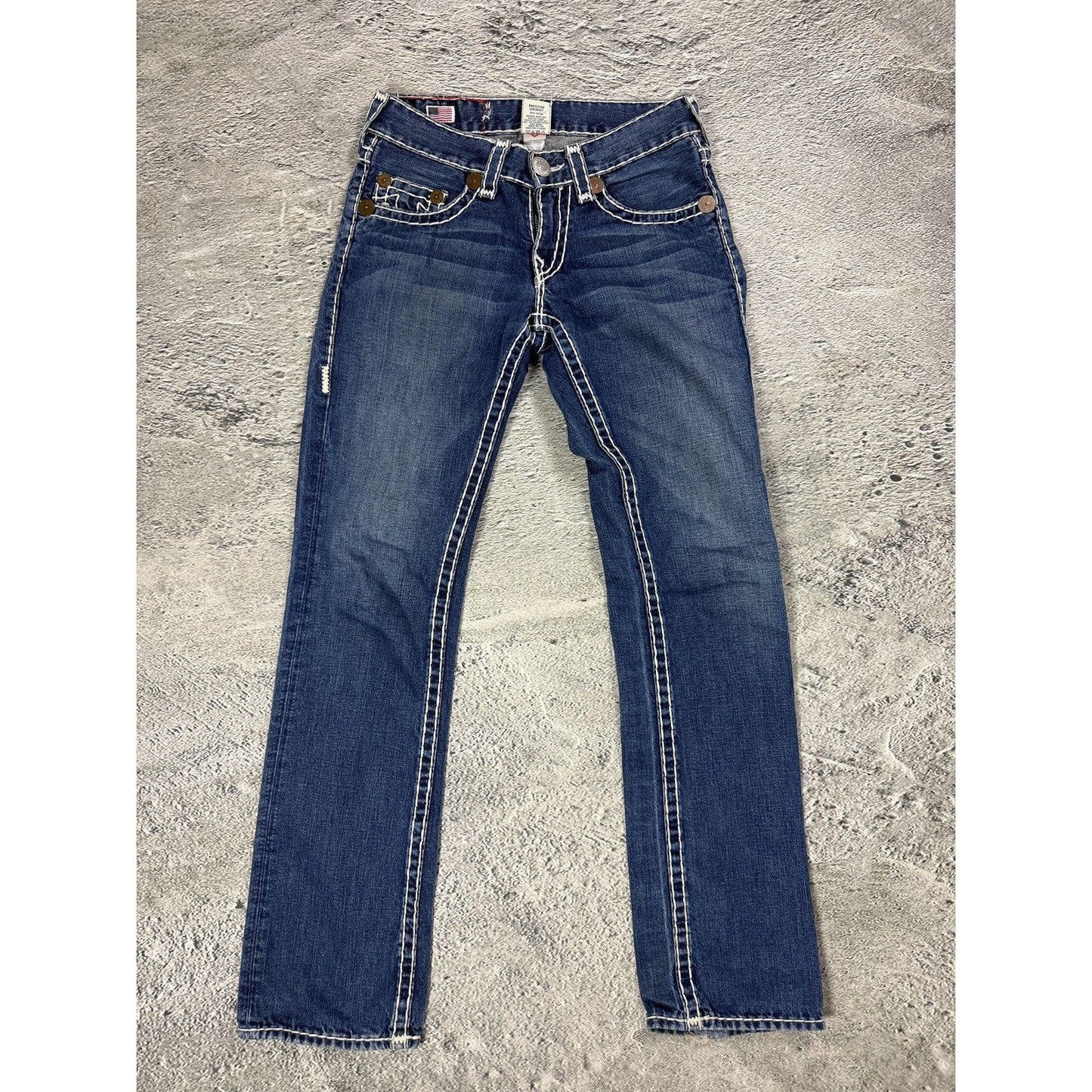 True Religion jeans vintage Bobby Super T denim straight