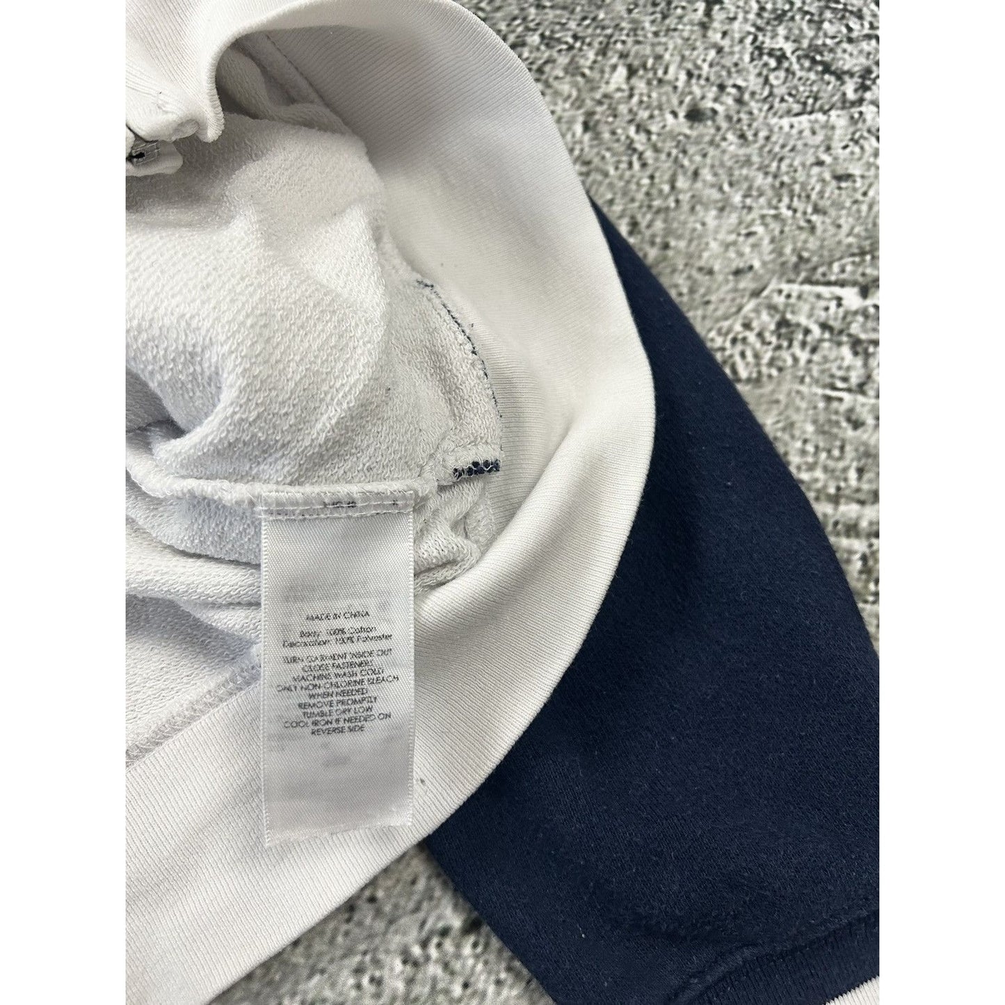 Chief Keef Polo Ralph Lauren zip hoodie big pony white