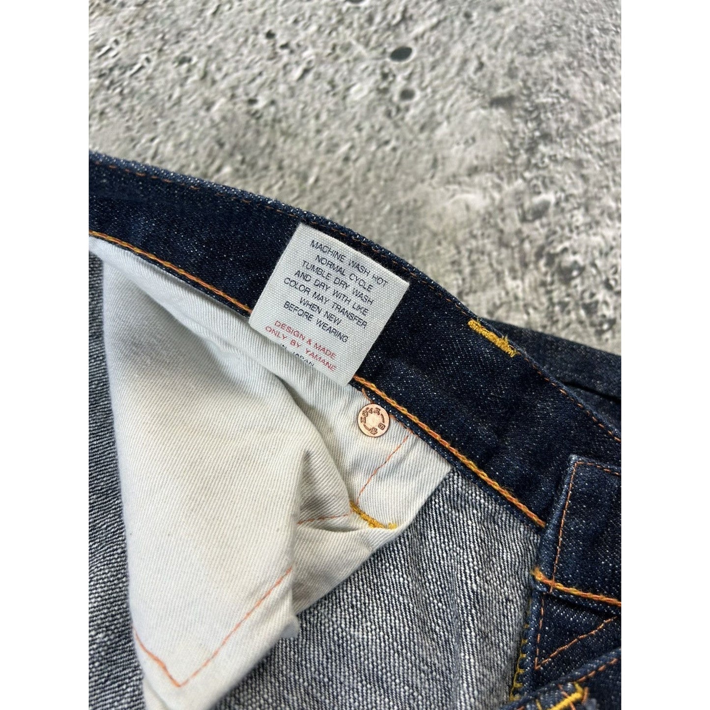 Evisu Playboy jeans vintage selvedge denim Japan RARE