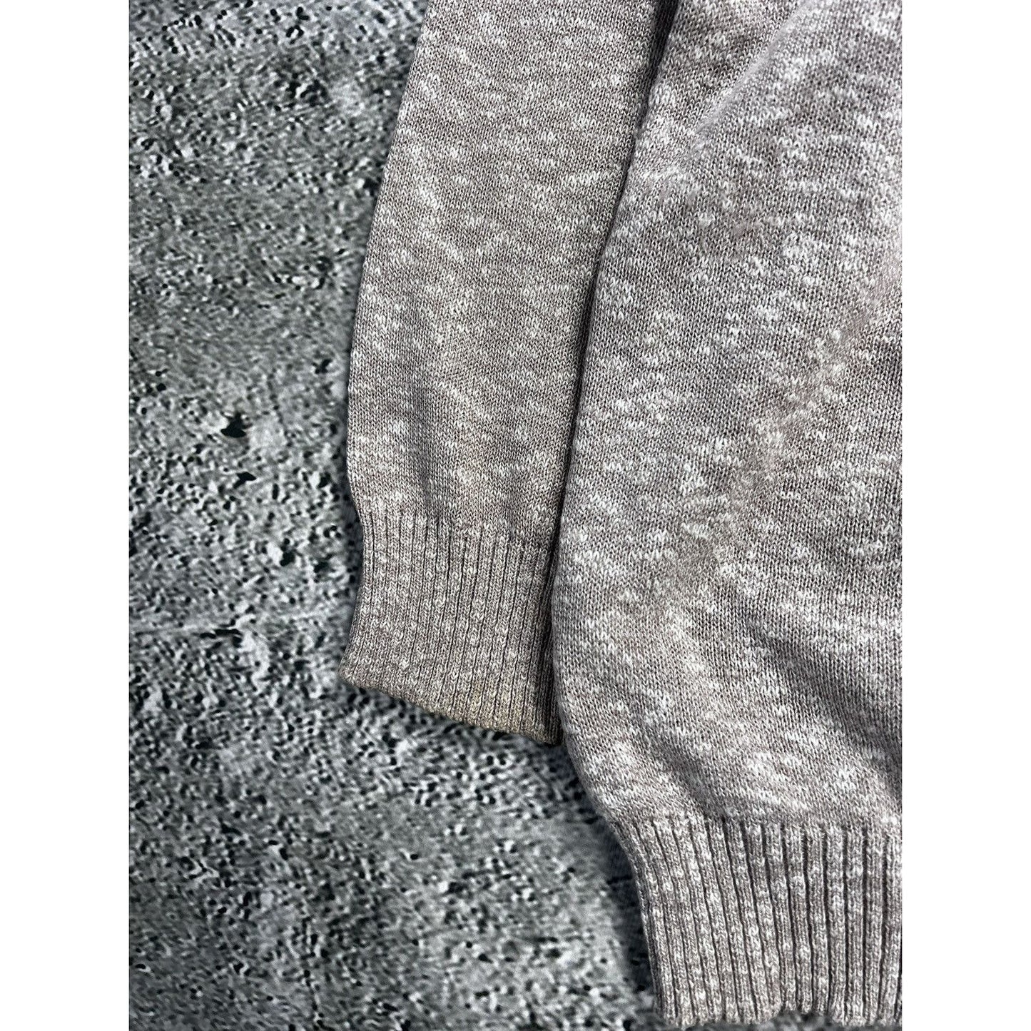 Gardeur vintage sweater Coogi style cable knit multicolor
