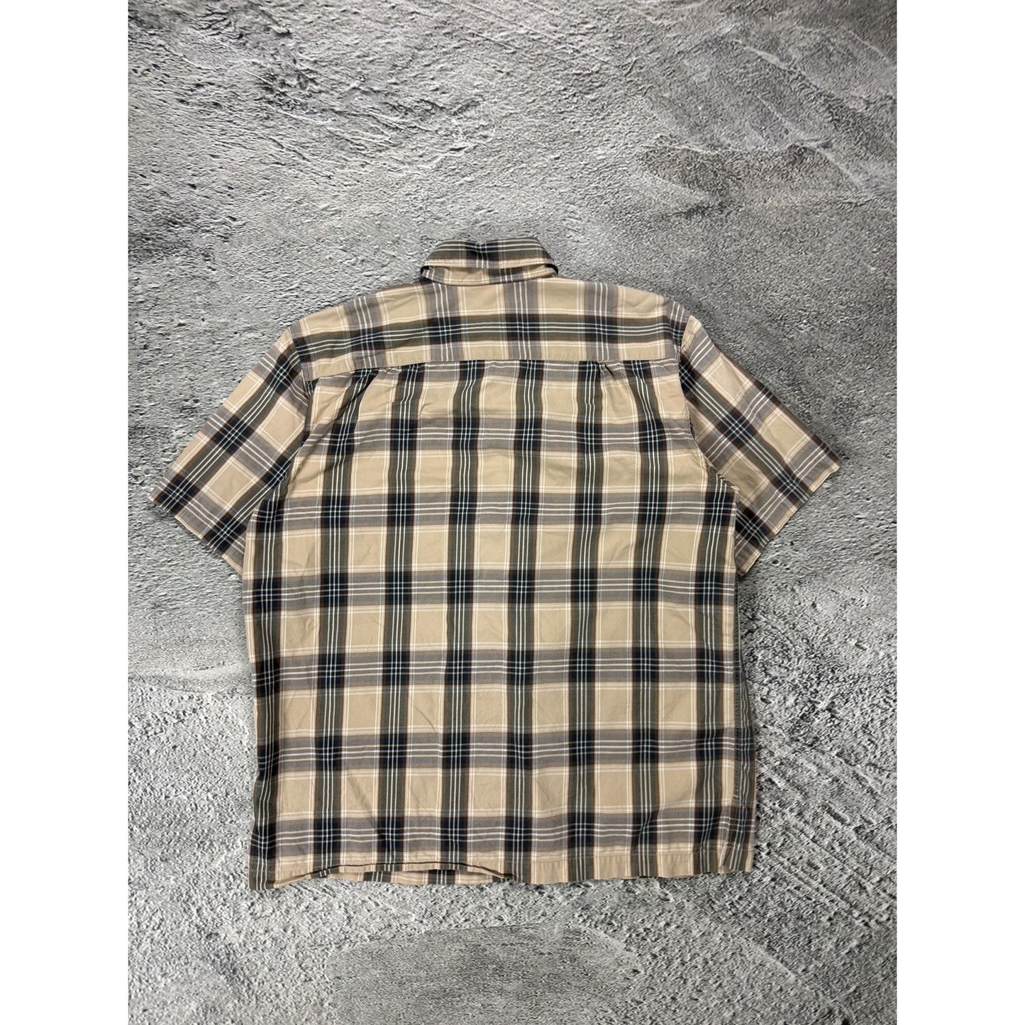 Kapital button up shirt vintage beige checkered