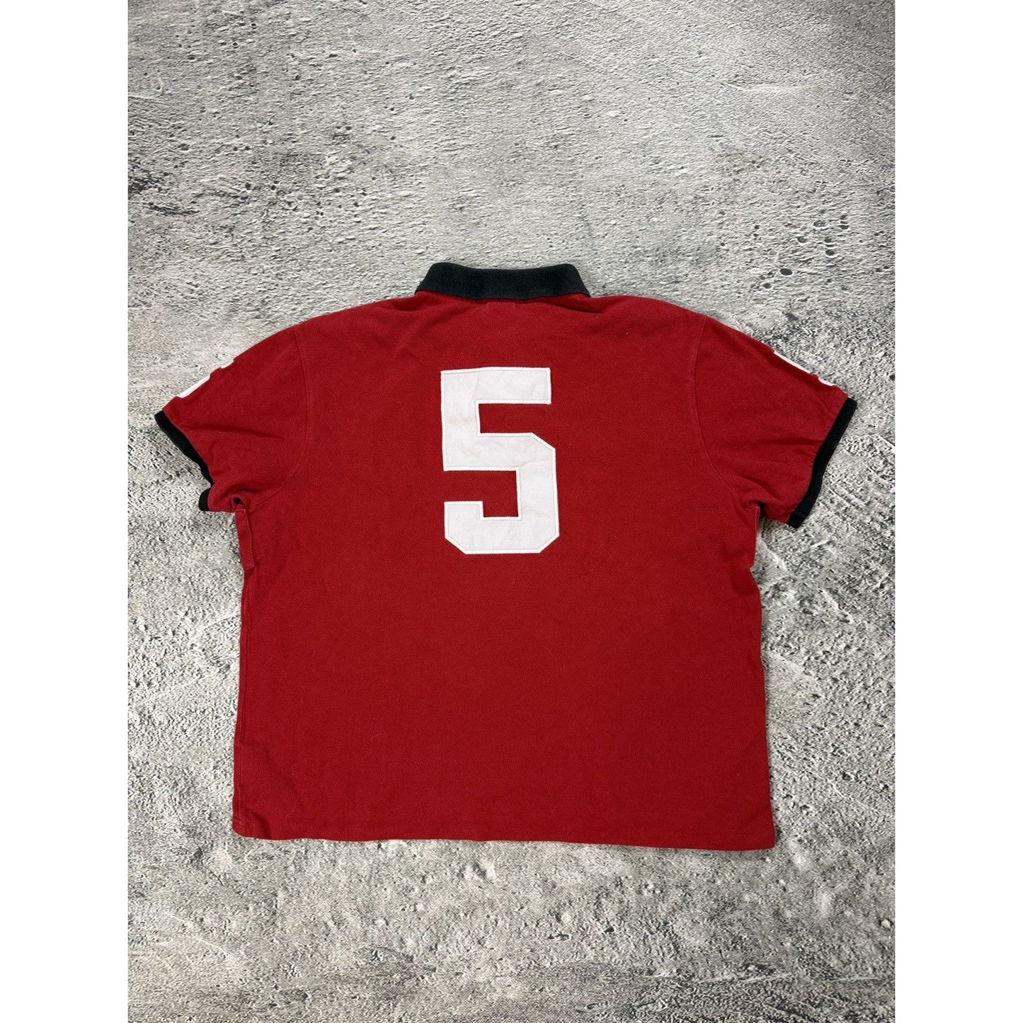 Chief Keef Polo Ralph Lauren Milan Red polo T-shirt