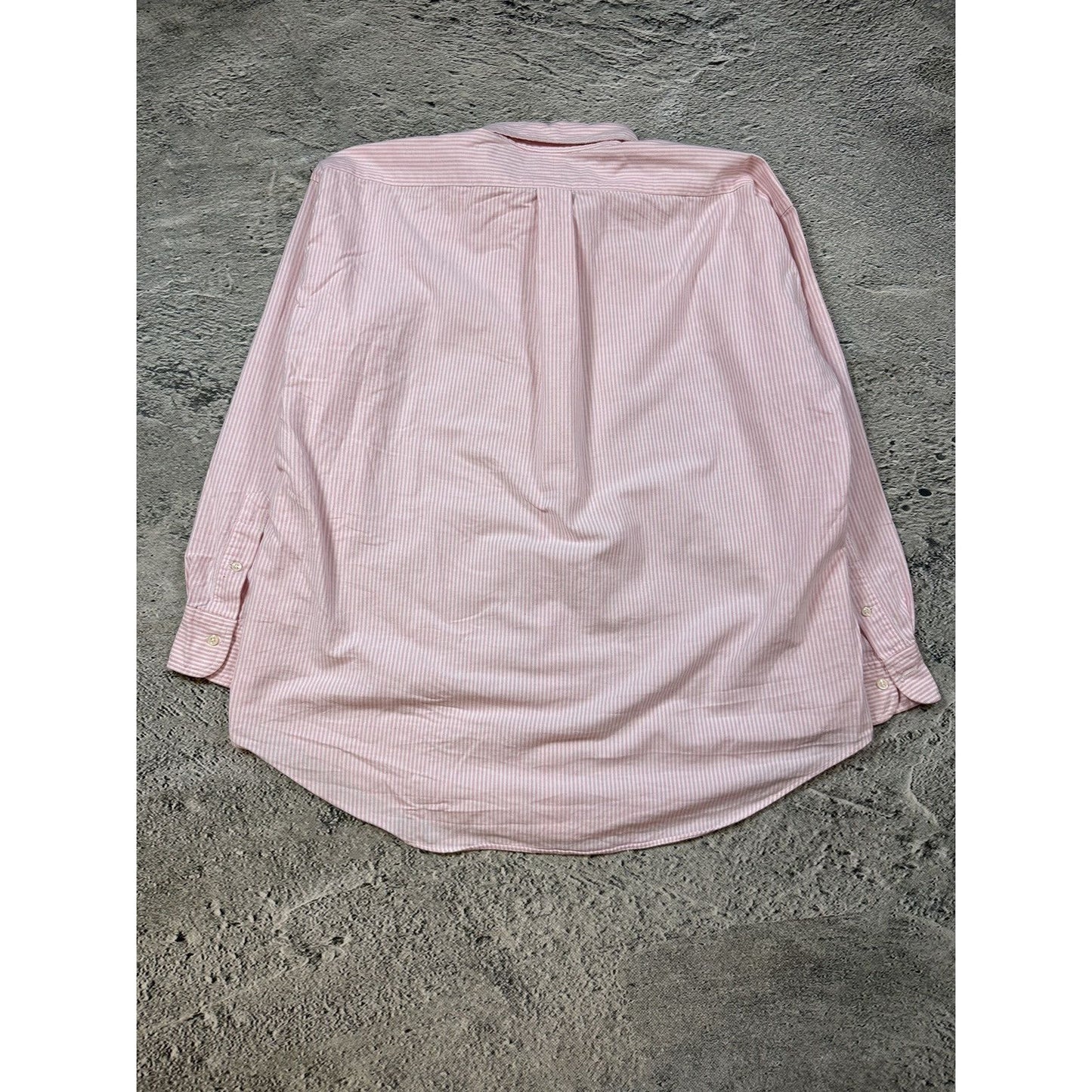 Polo Ralph Lauren pink shirt button up longsleeve striped