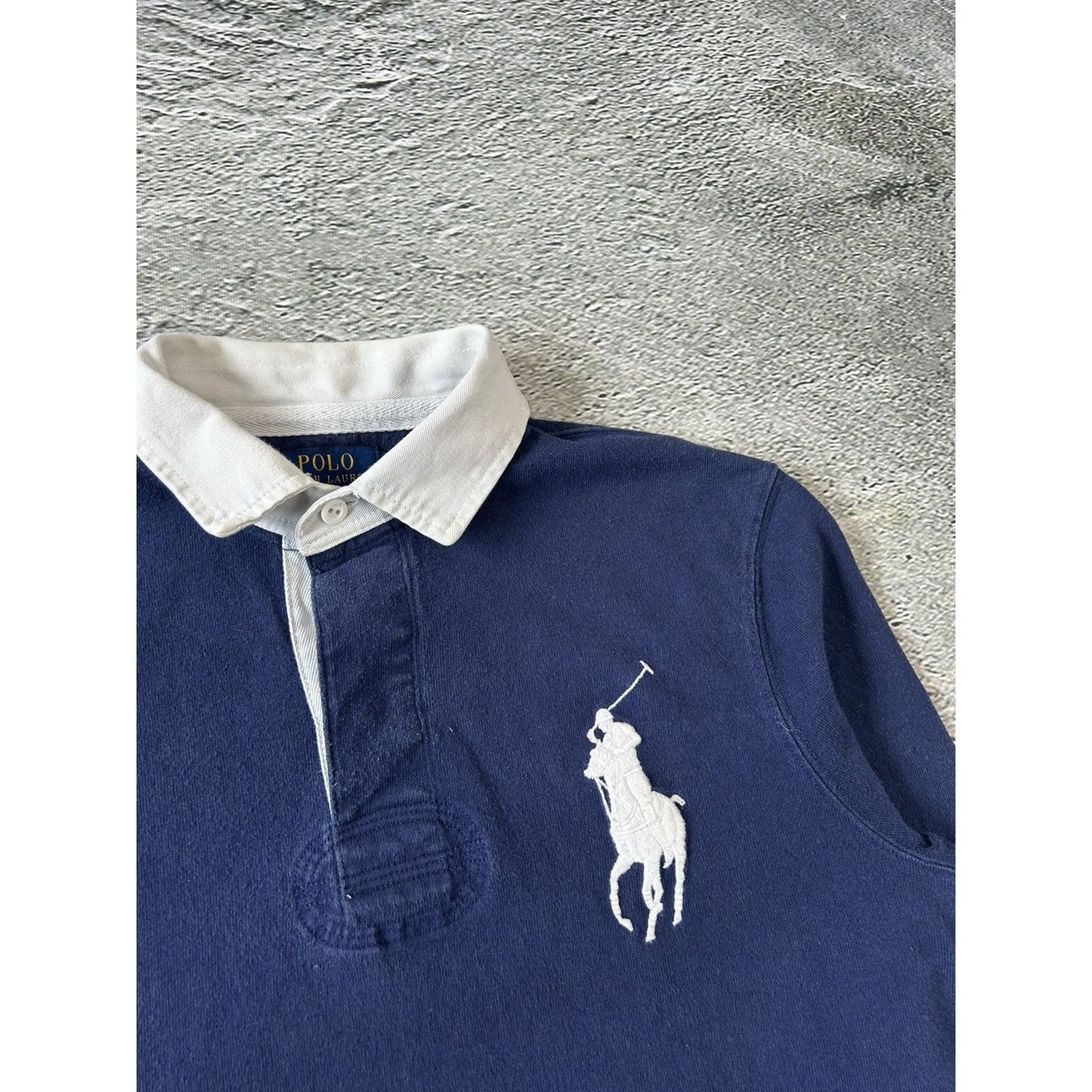 Chief Keef Polo Ralph Lauren navy longsleeve big pony