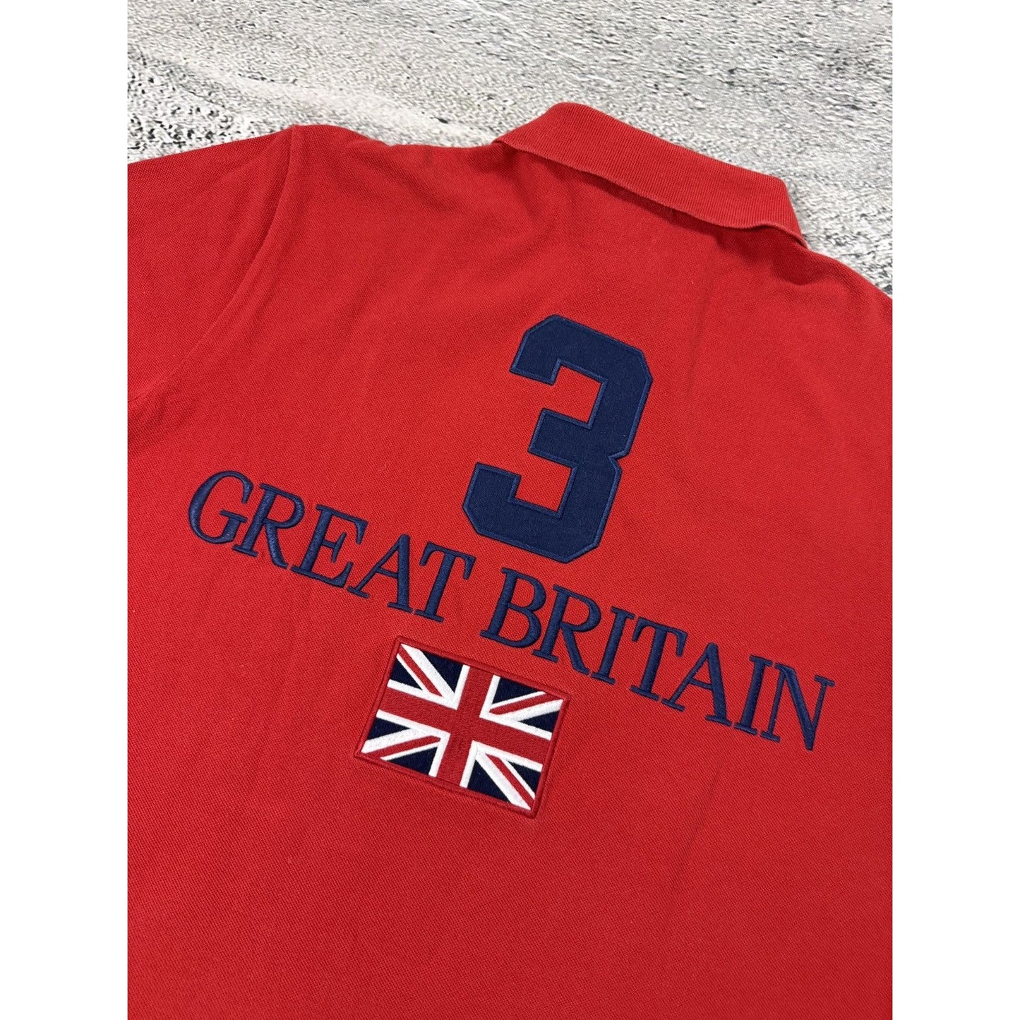 Chief Keef Polo Ralph Lauren Great Britain vintage red