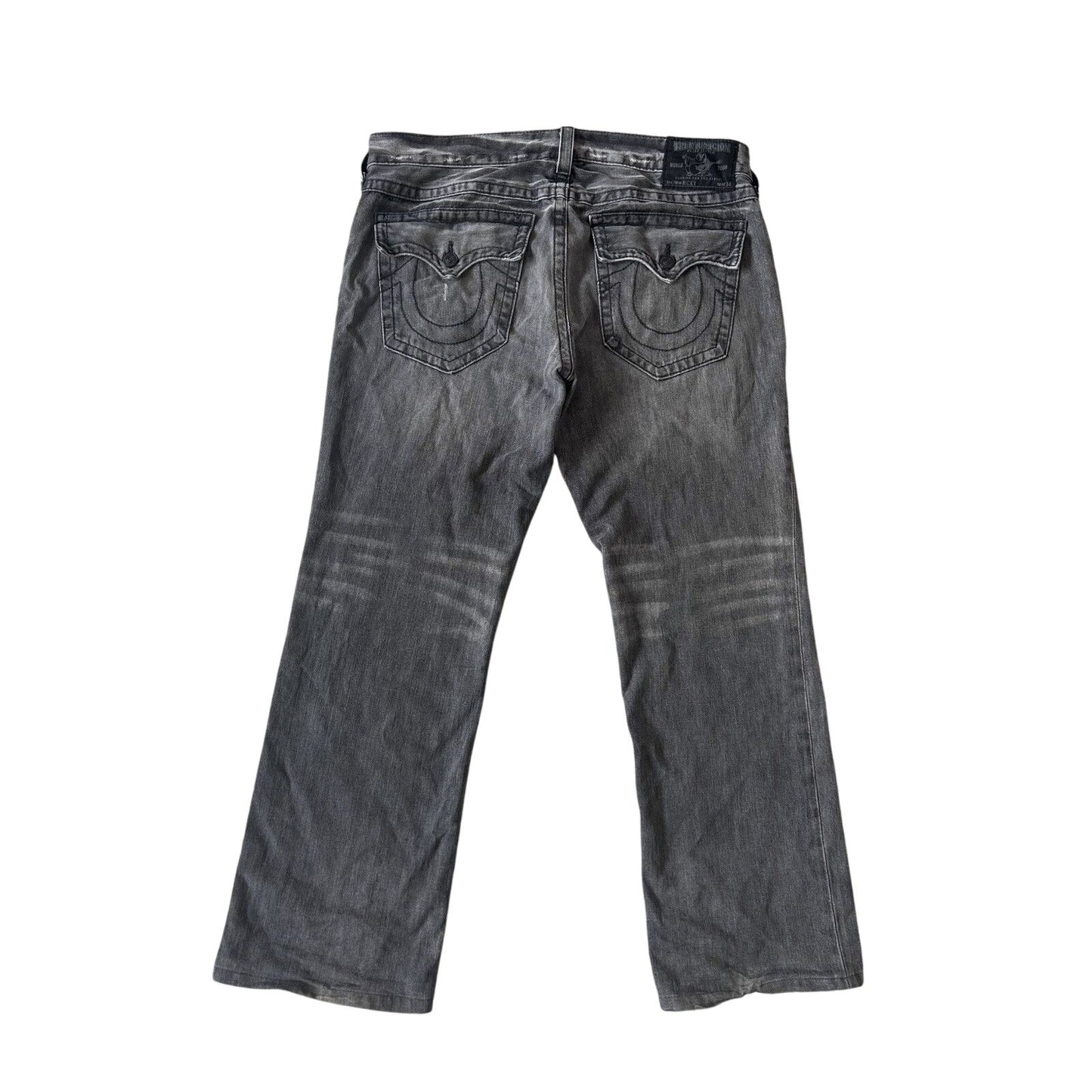 True Religion vintage grey jeans denim pants Y2K Ricky
