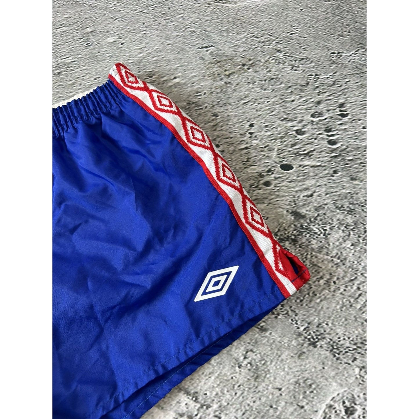 Umbro vintage blue shorts 70s