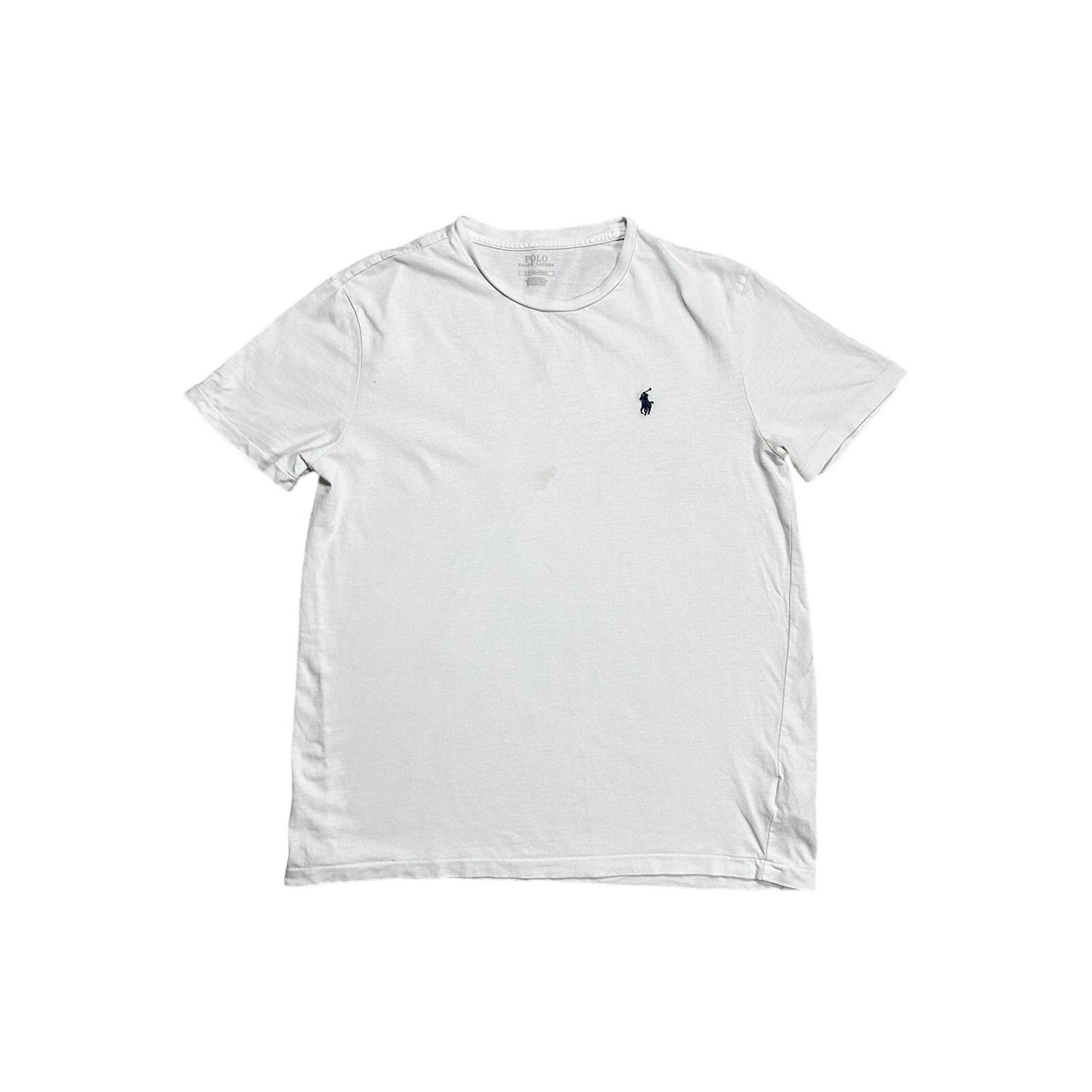Polo Ralph Lauren vintage white T-shirt small pony navy