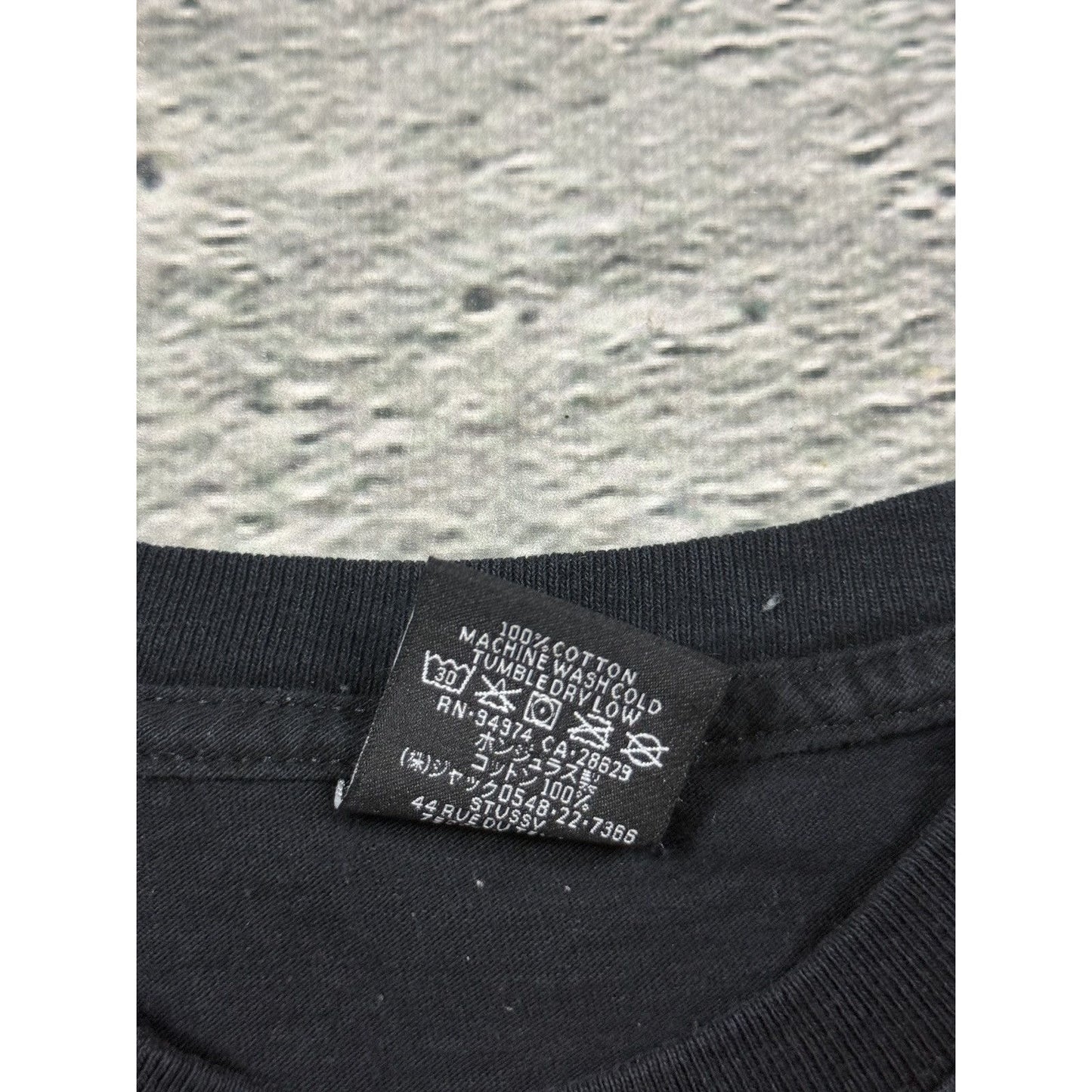 Stussy Cats t-shirt black vintage