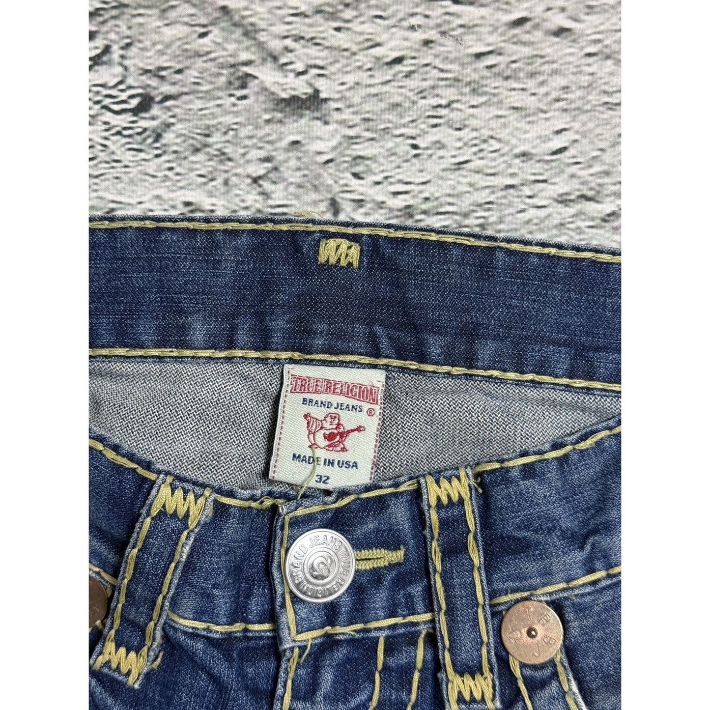True Religion jeans vintage Billy denim pants straight
