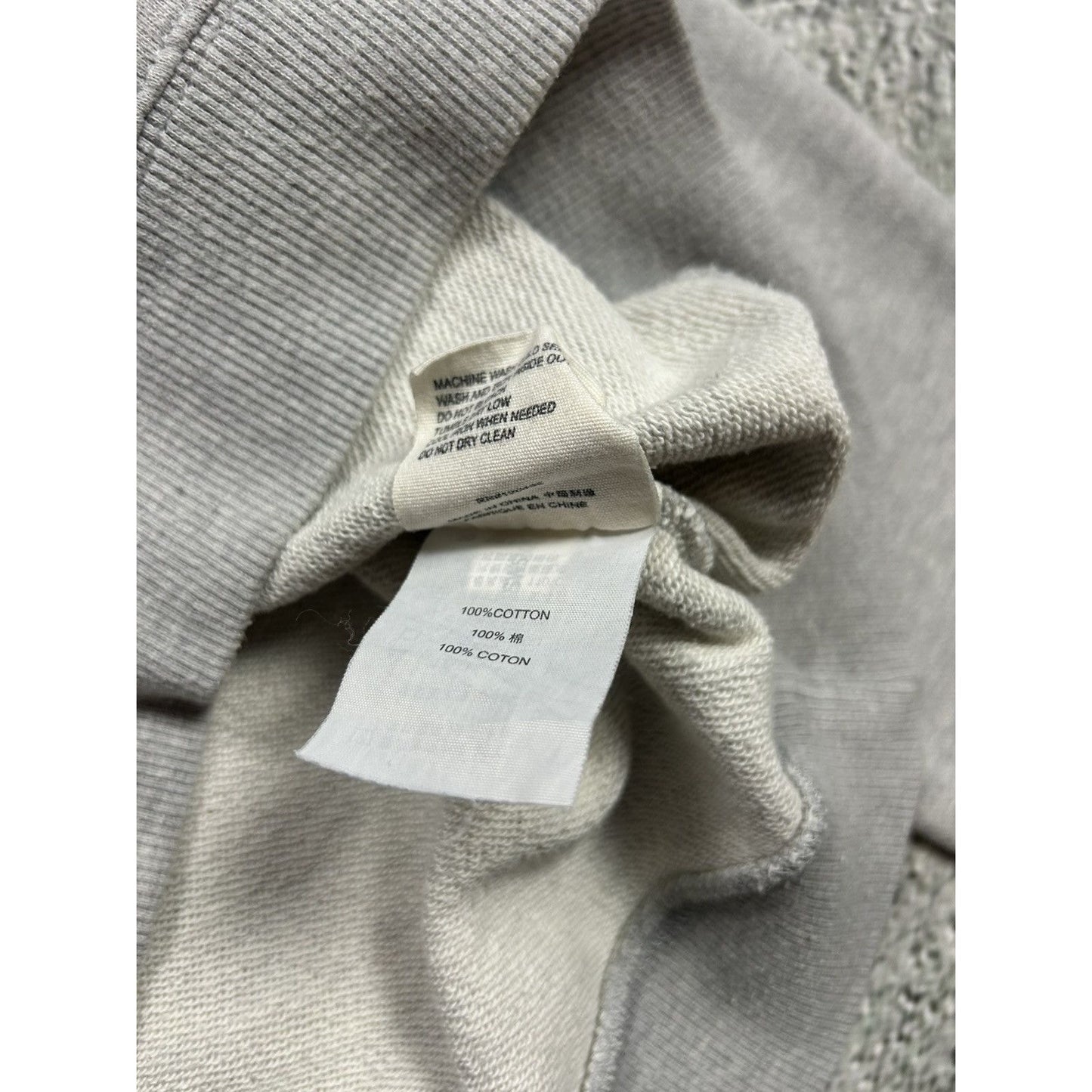 Evisu sweatshirt multilogo seagull vintage grey Y2K