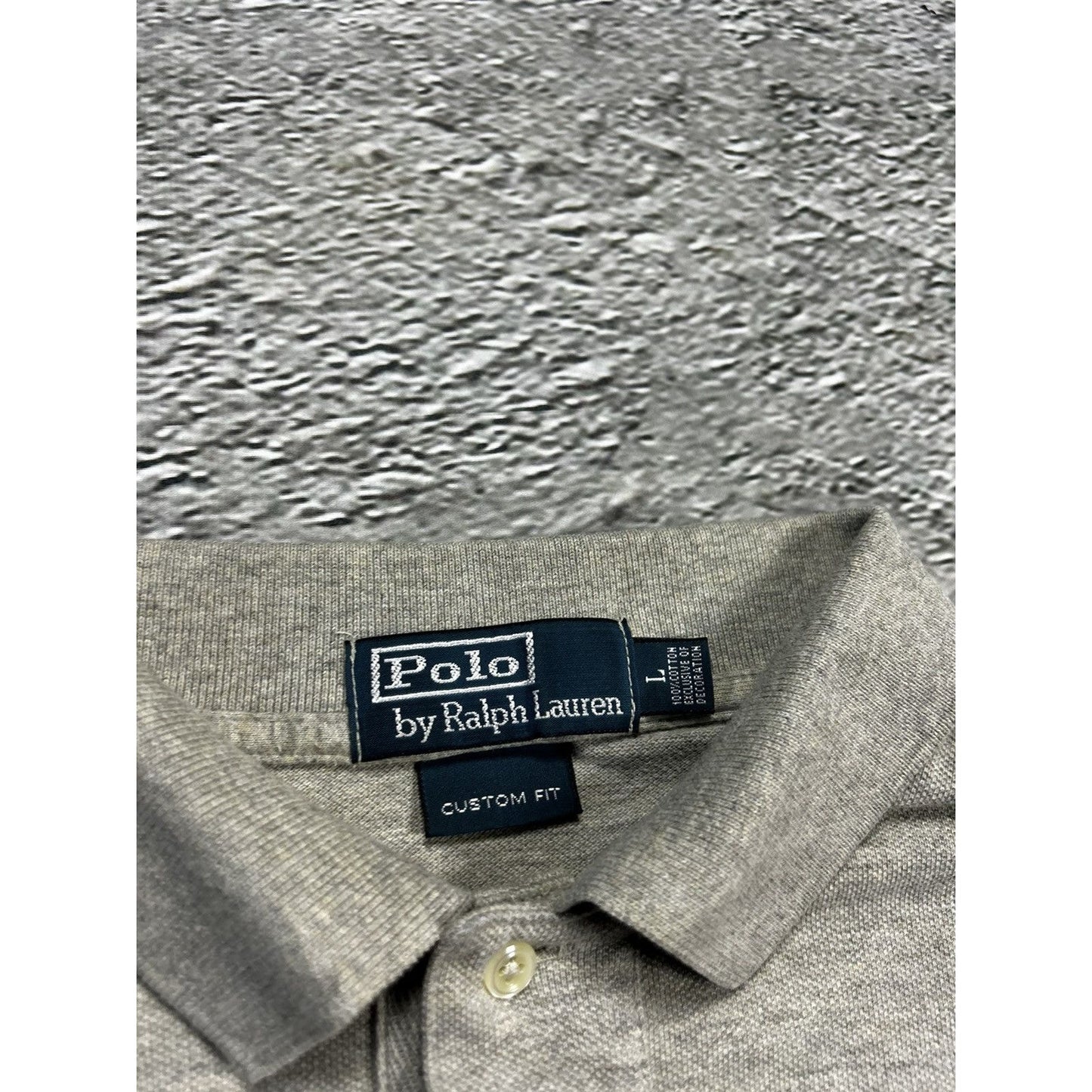 Chief Keef Polo Ralph Lauren grey longsleeve big pony