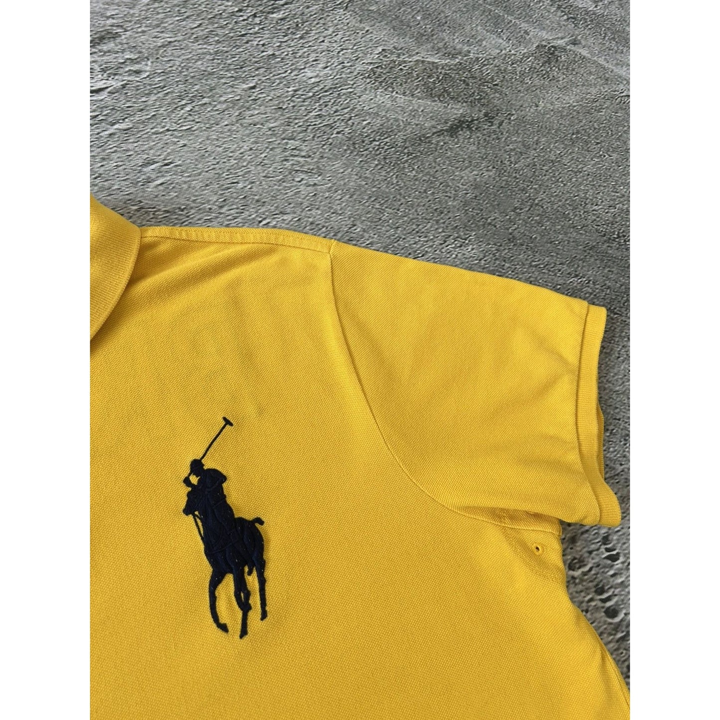 Chief Keef Polo Ralph Lauren vintage Brazil big pony yellow