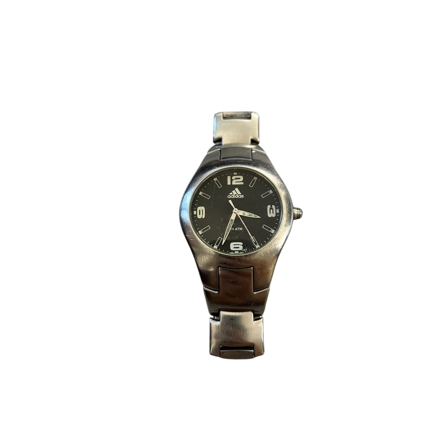 Adidas Watch silver Y2K vintage