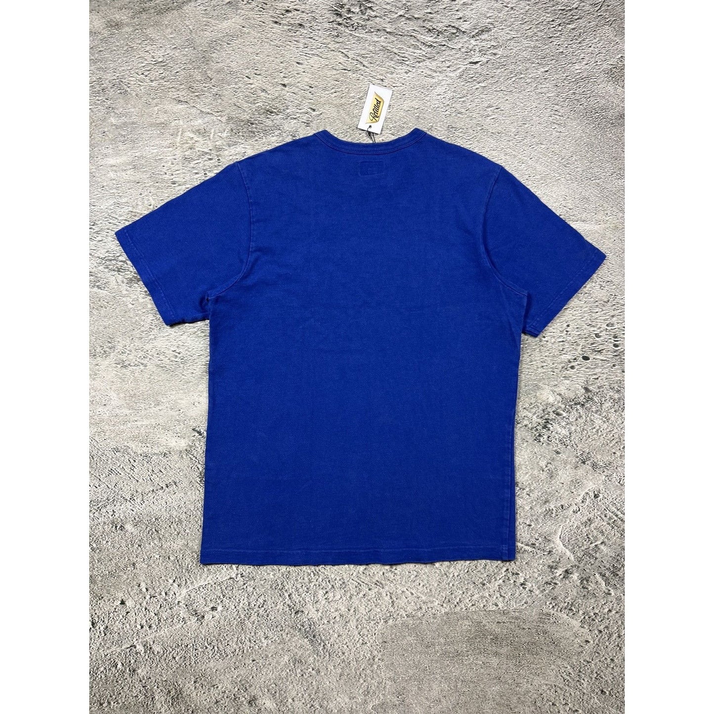 Supreme flames top Royal T-shirt blue SS19
