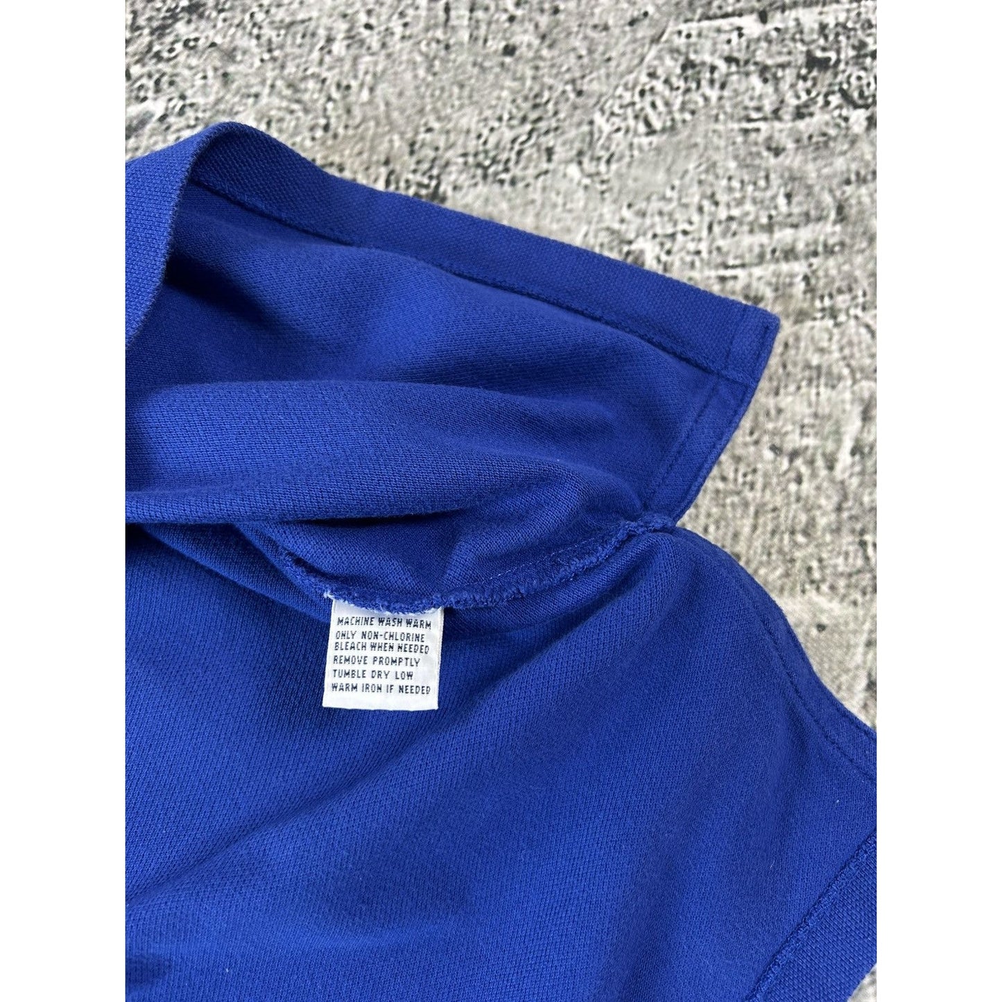 Chief Keef Polo Ralph Lauren Italia vintage blue polo shirt