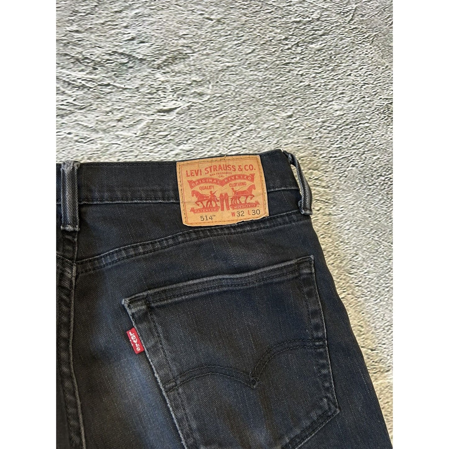 Levi’s 514 vintage black jeans denim pants