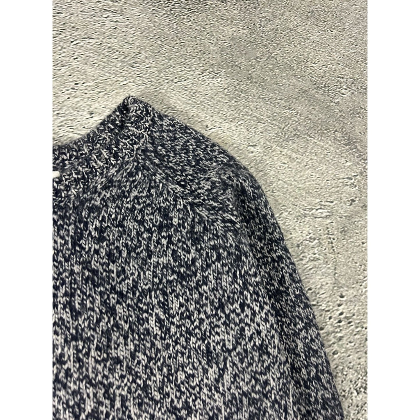 Acne sweater Ruth Twister Paw11 black grey knit