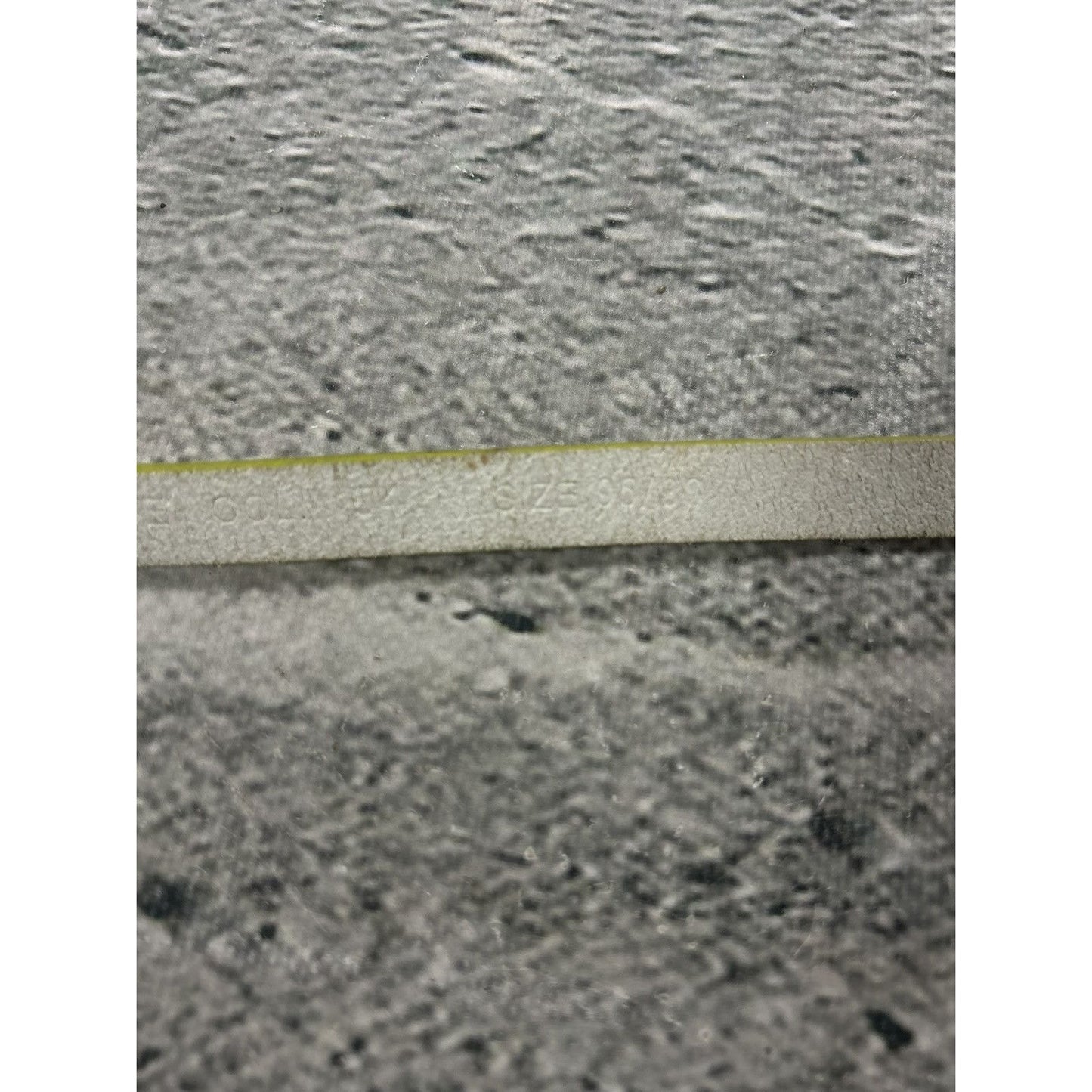 Diesel leather belt multicolour moving letters Y2K white