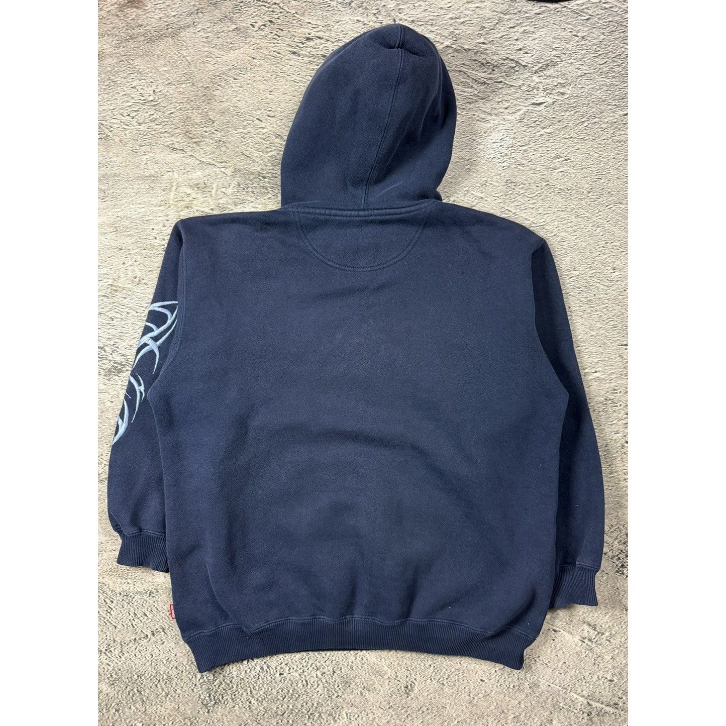 JNCO Hoodie Y2K vintage blue navy big logo