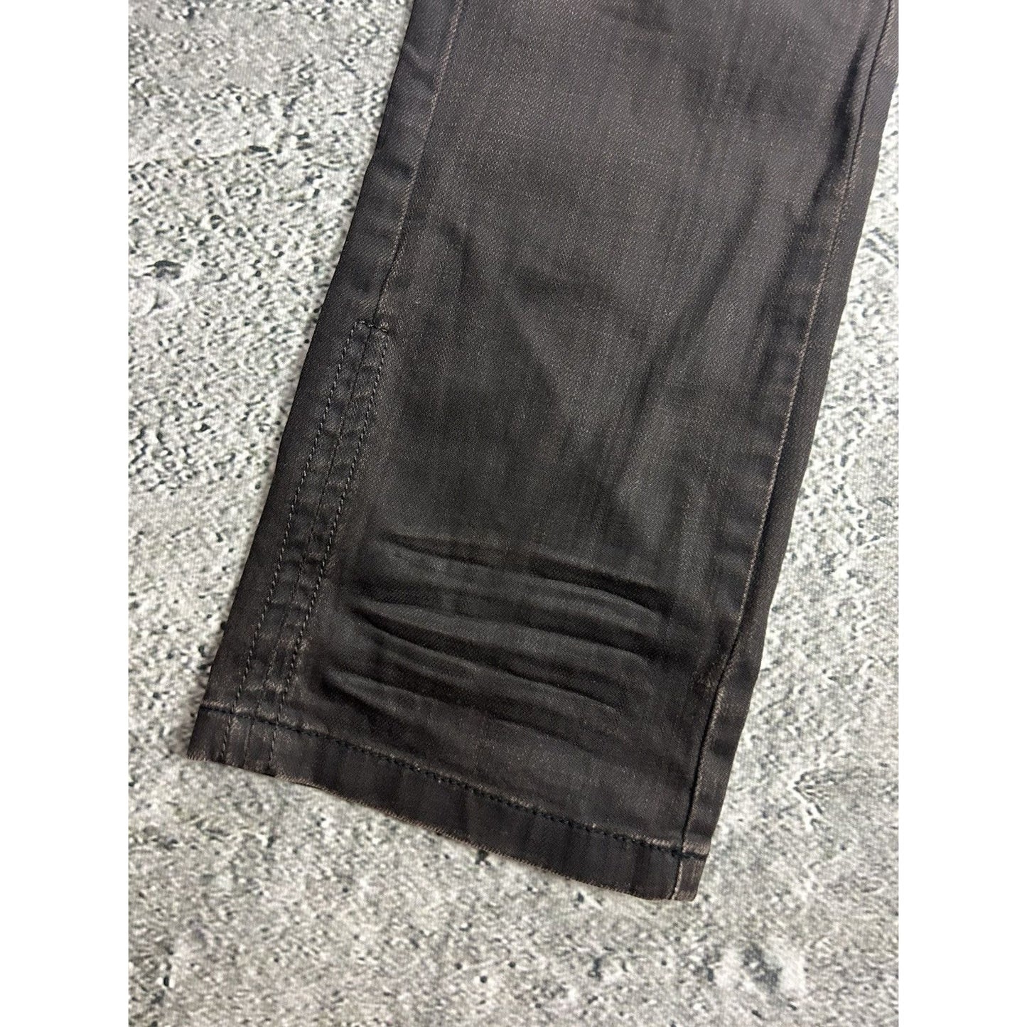 Y2K jeans flared brown cargo