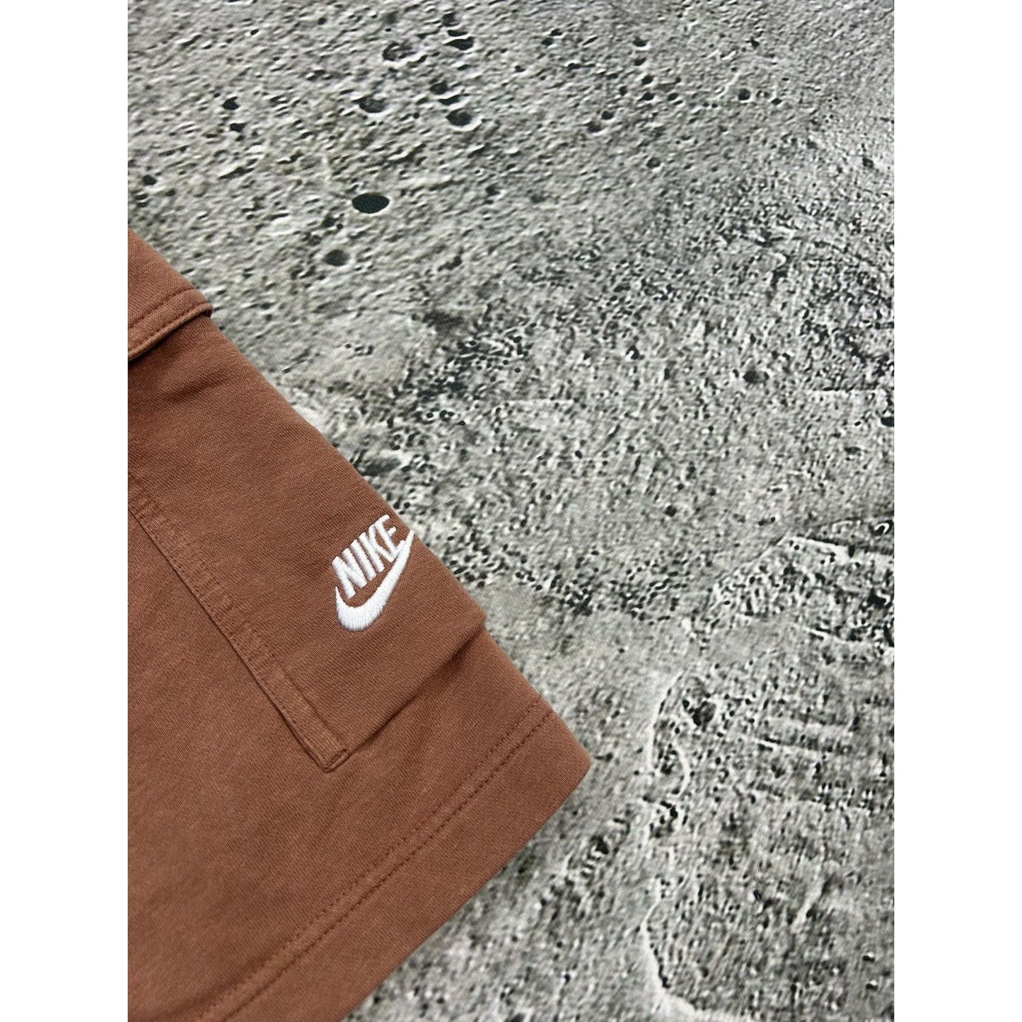 Nike vintage brown shorts small logo Sweatpants cargo