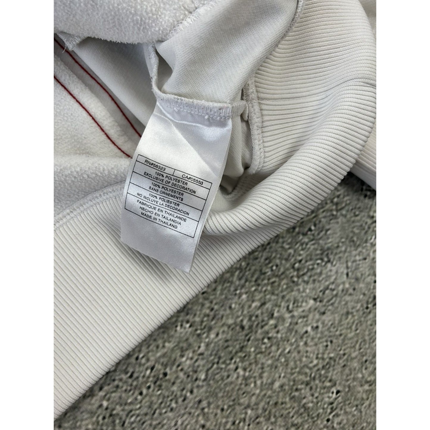 Jordan track jacket zip sweatshirt vintage 2000s white