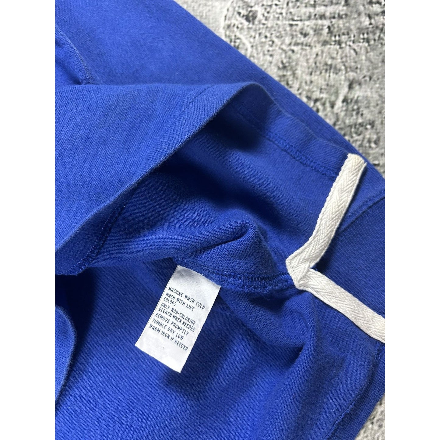 Chief Keef Polo Ralph Lauren longsleeve polo blue big pony