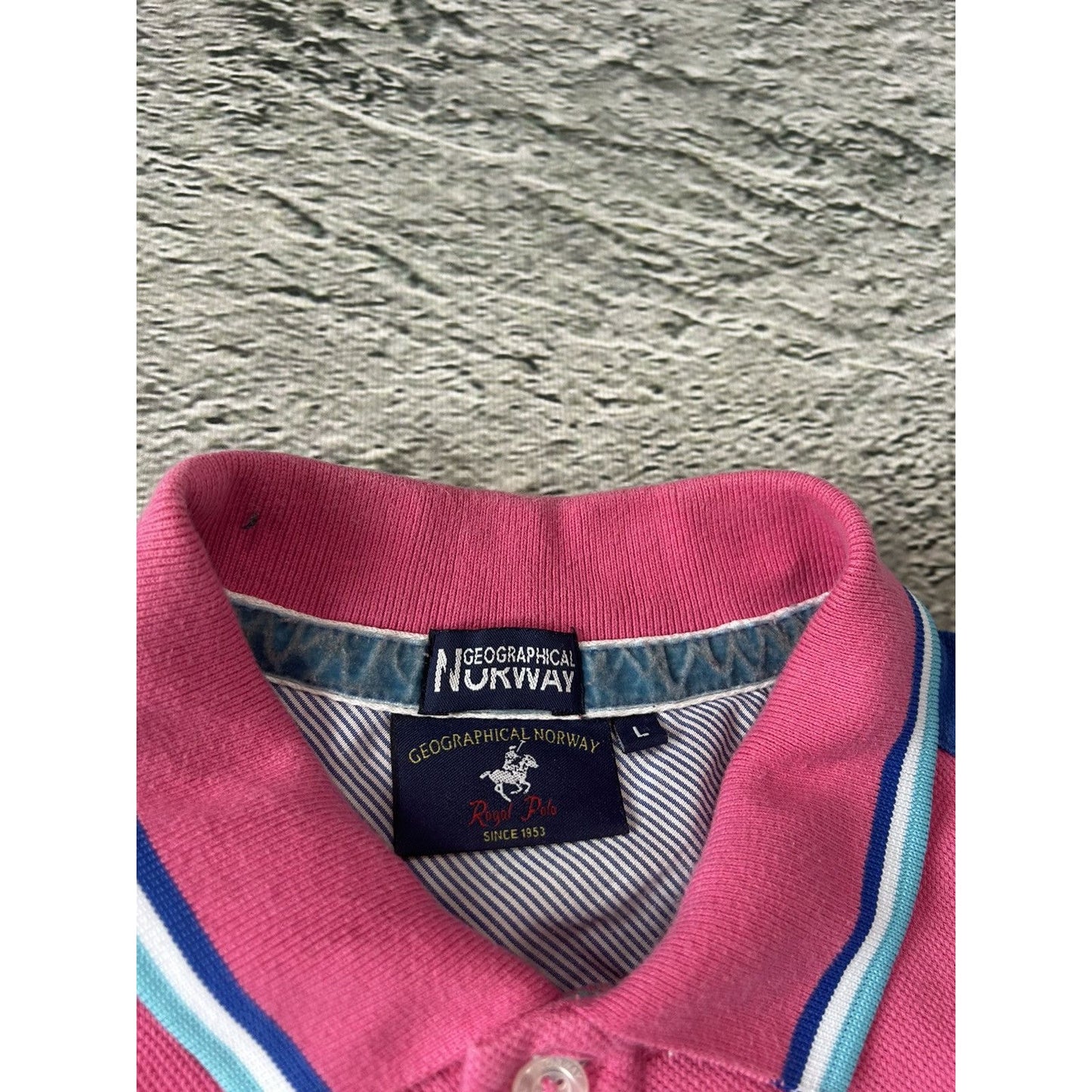 Chief Keef Polo vintage Brazil pink Geografical Norway