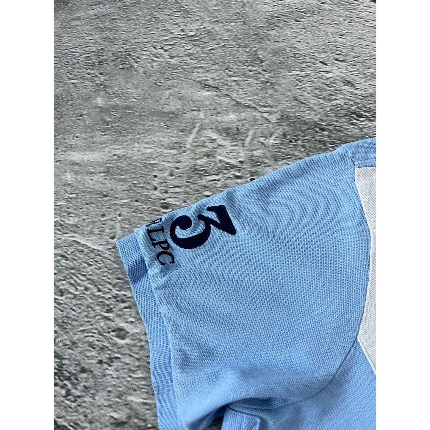 Chief Keef Polo Ralph Lauren T-shirt vintage baby blue white